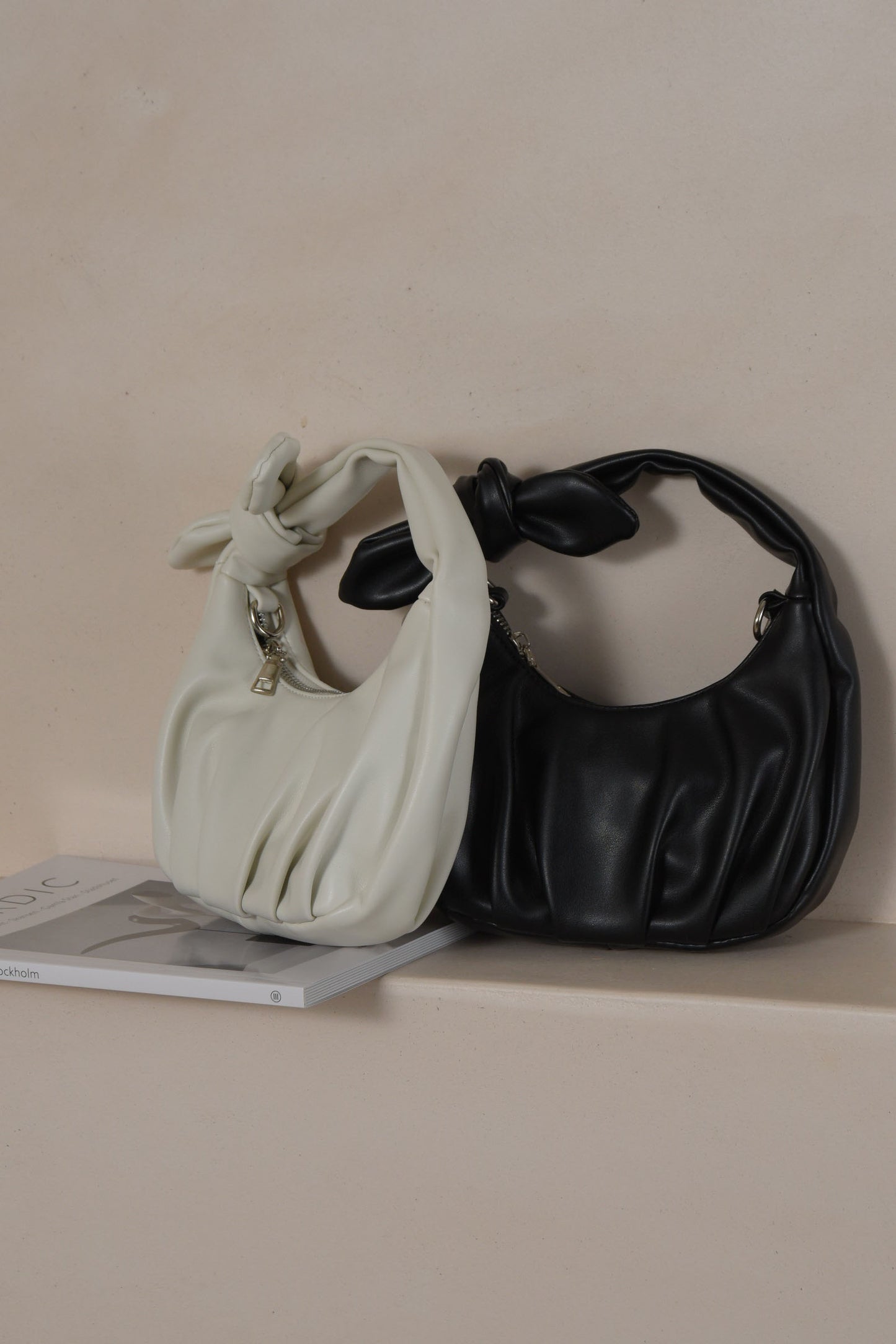 rounded form multiway bag