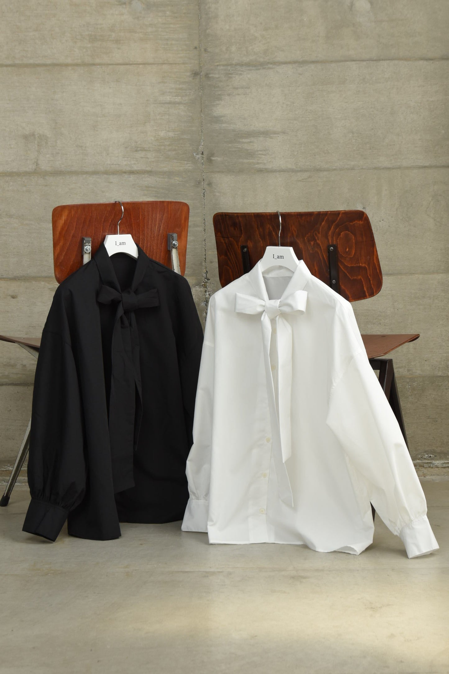ribbon tie blouse