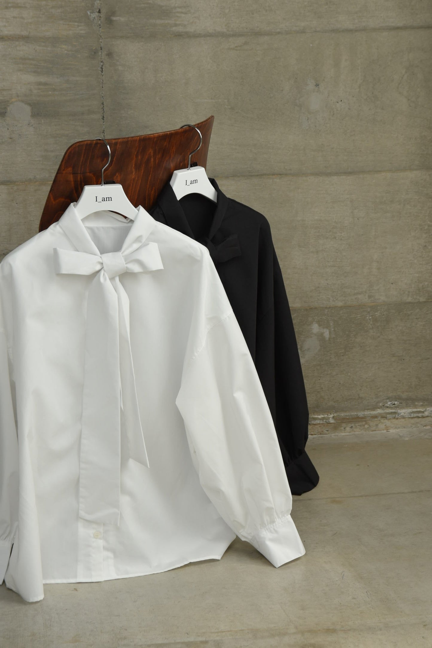 ribbon tie blouse