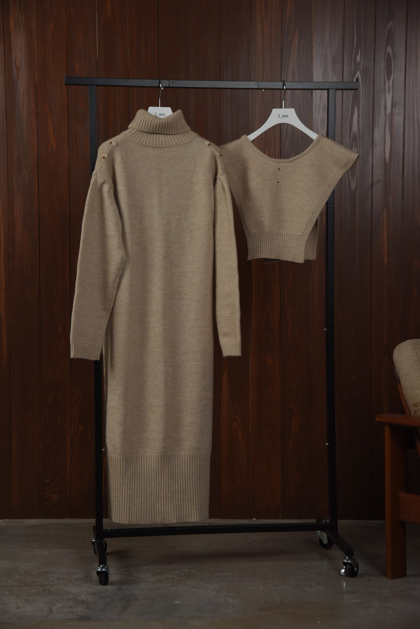 multi way moffle knit ops