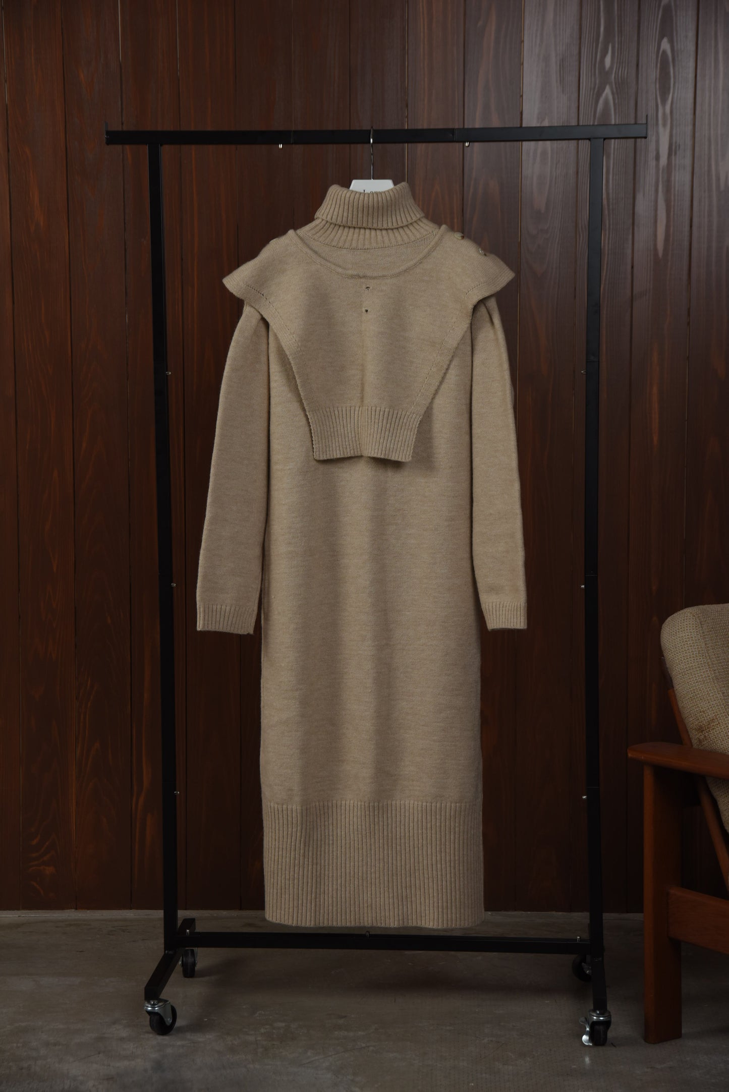 multi way moffle knit ops