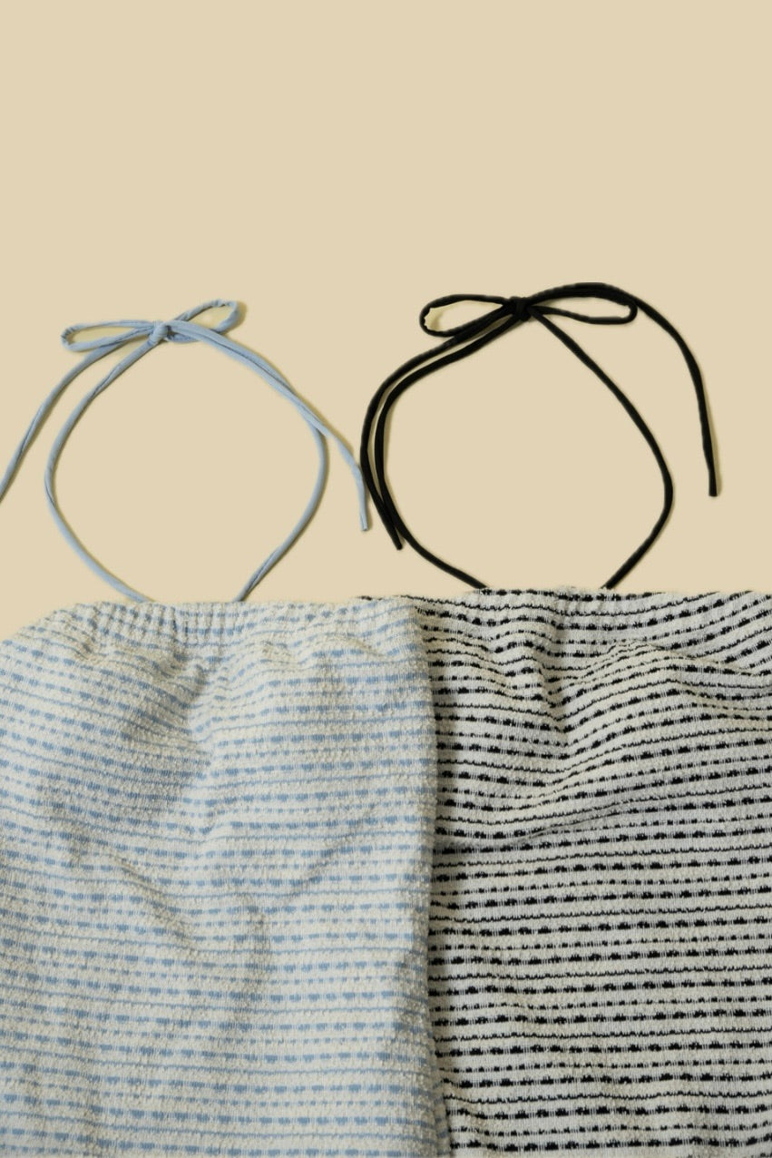 pattern arrange ribbon swimwear
