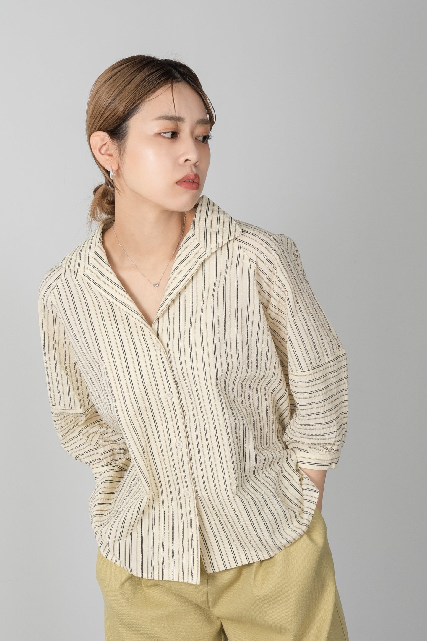 stripe smooth shirt