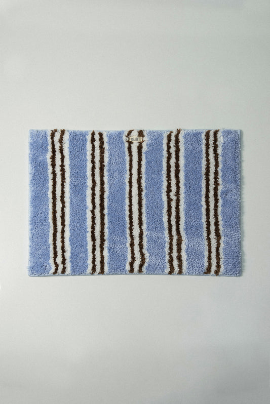 multi pattern soft brushed square rug
