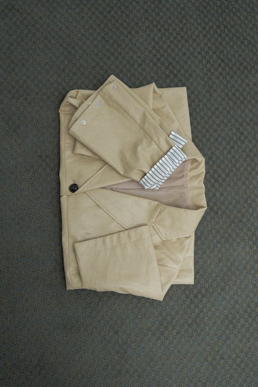 2way sleeve embroidery jacket