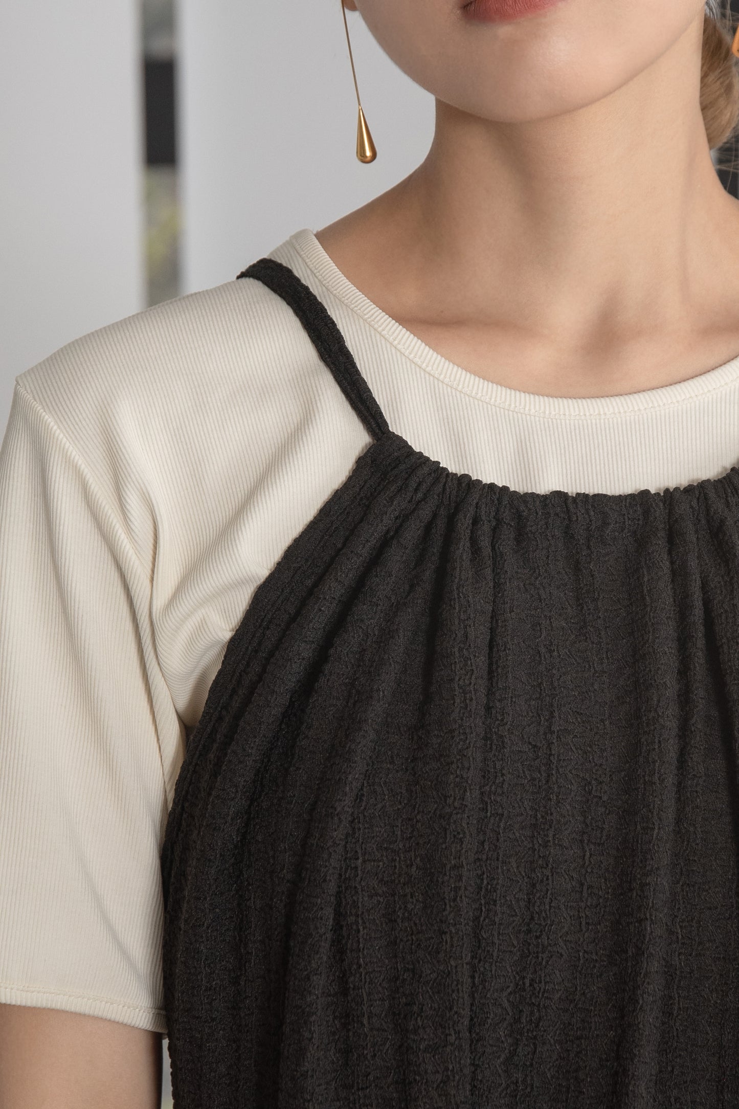 squeeze gather camisole ops