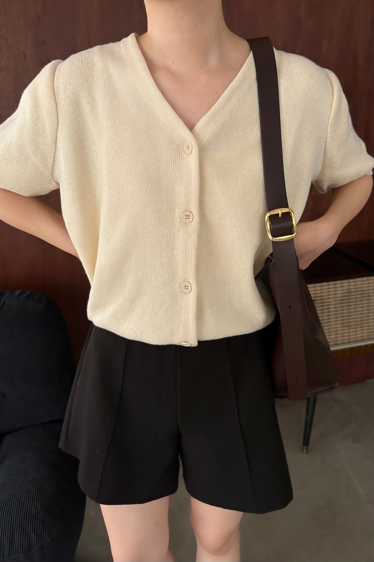 rafu v simple cardigan