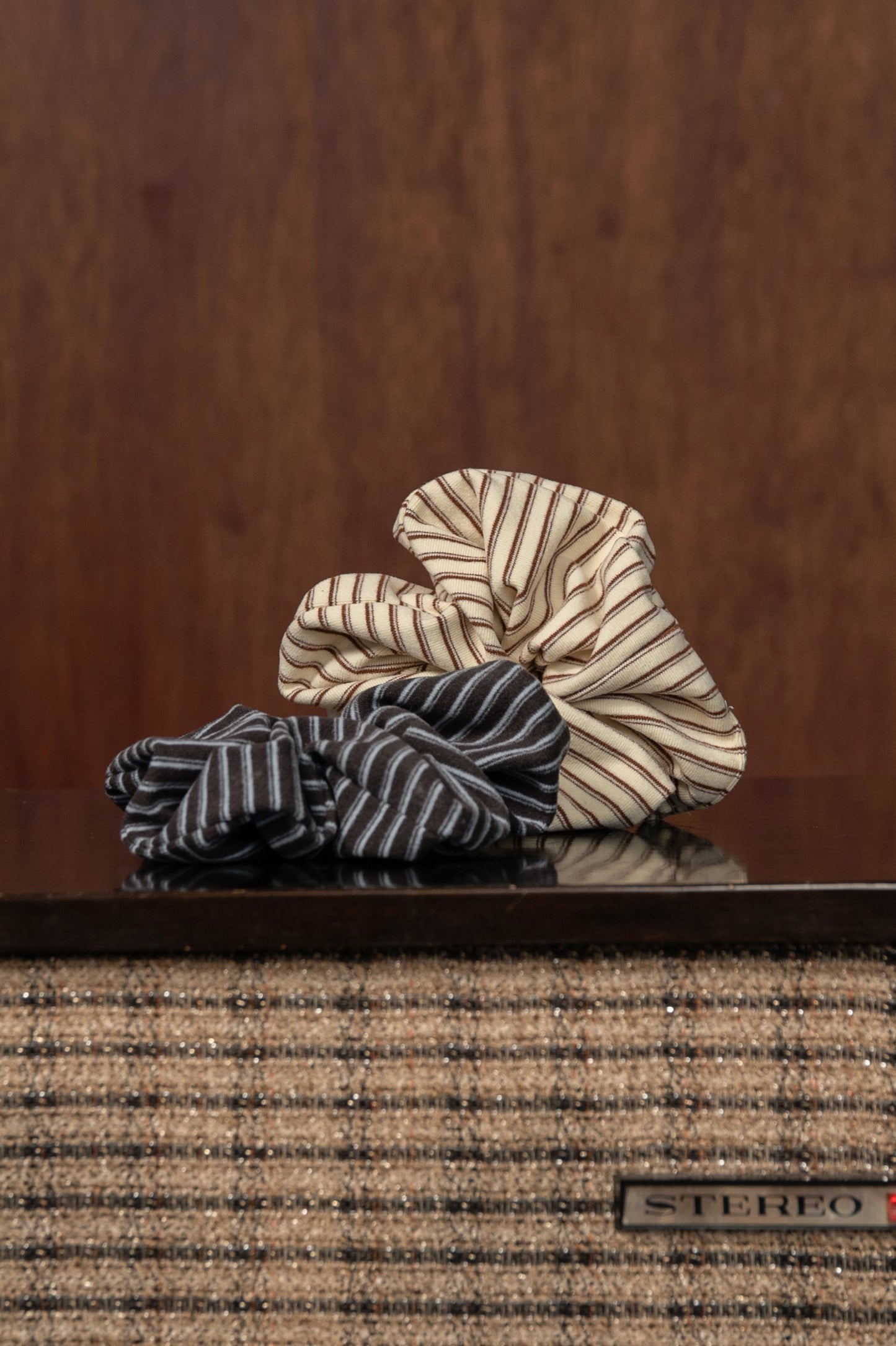 double stripe brushed shushu