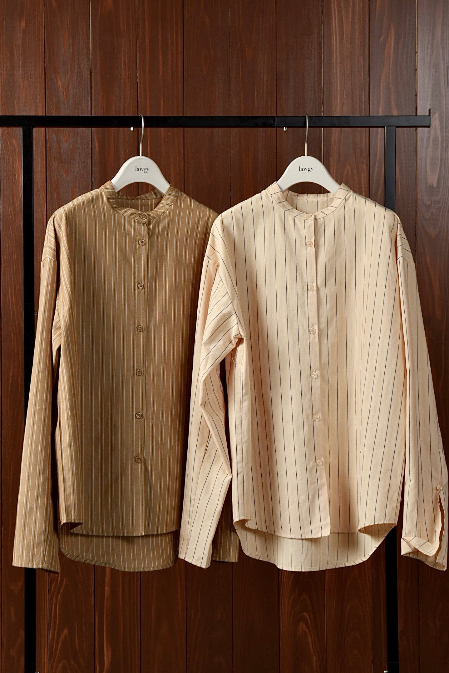 multi stripe shirt