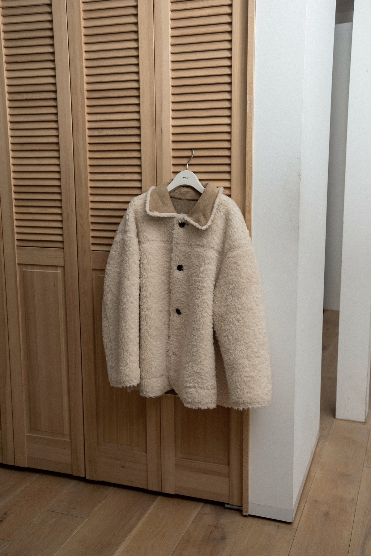 reversible brushed soutien collar outer