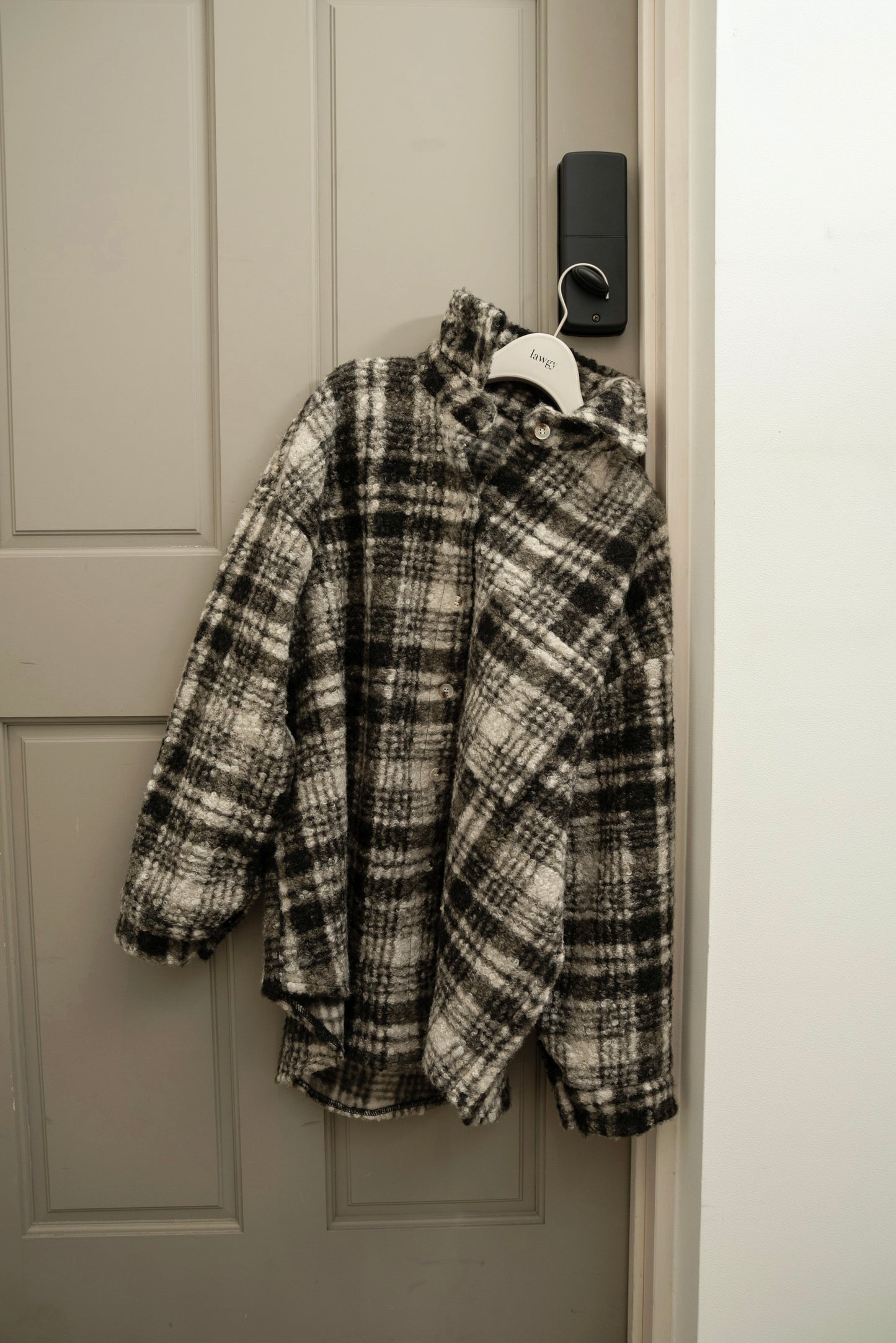 check boa shirt outer