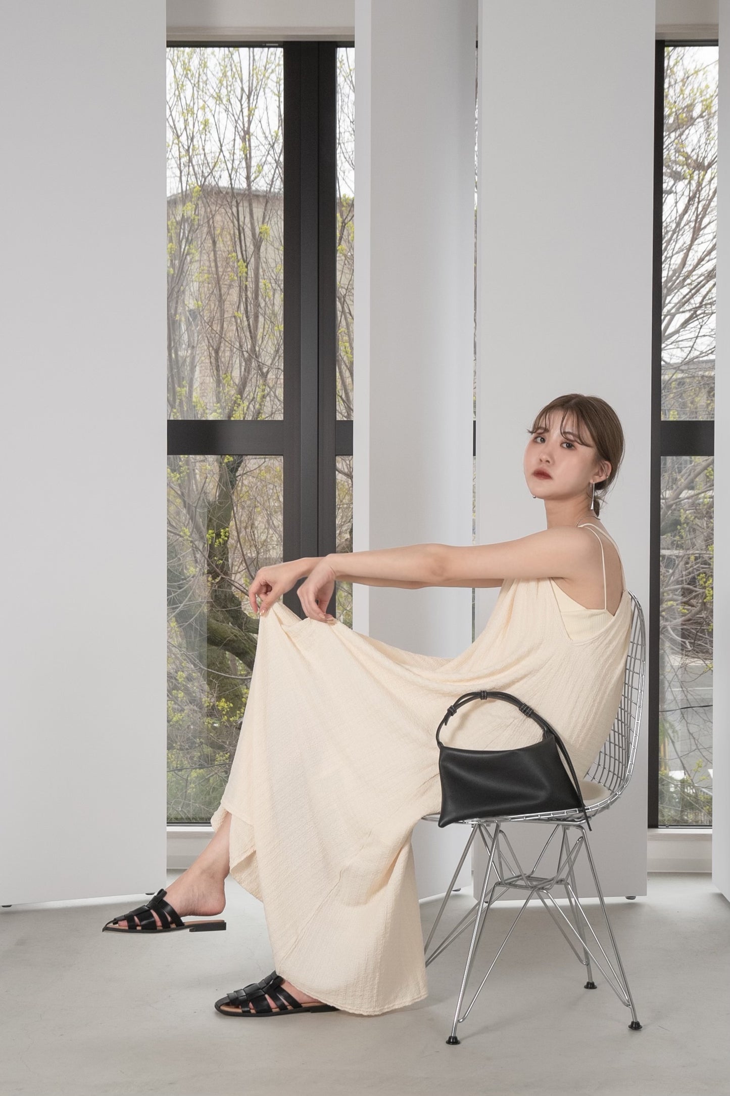 squeeze gather camisole ops
