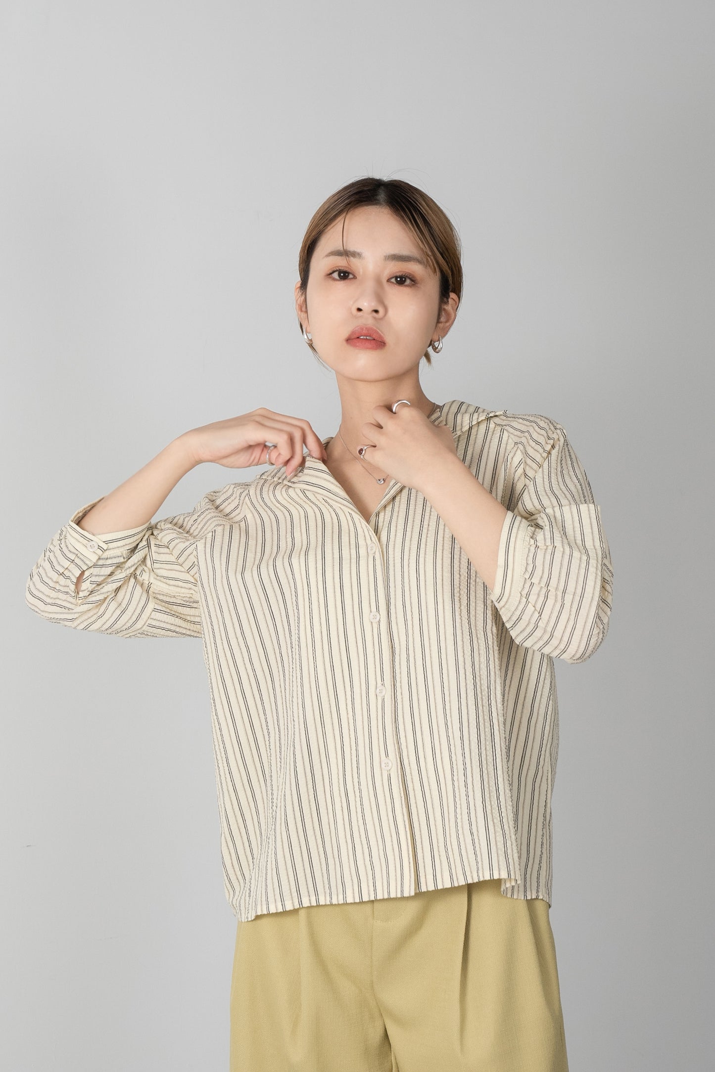stripe smooth shirt