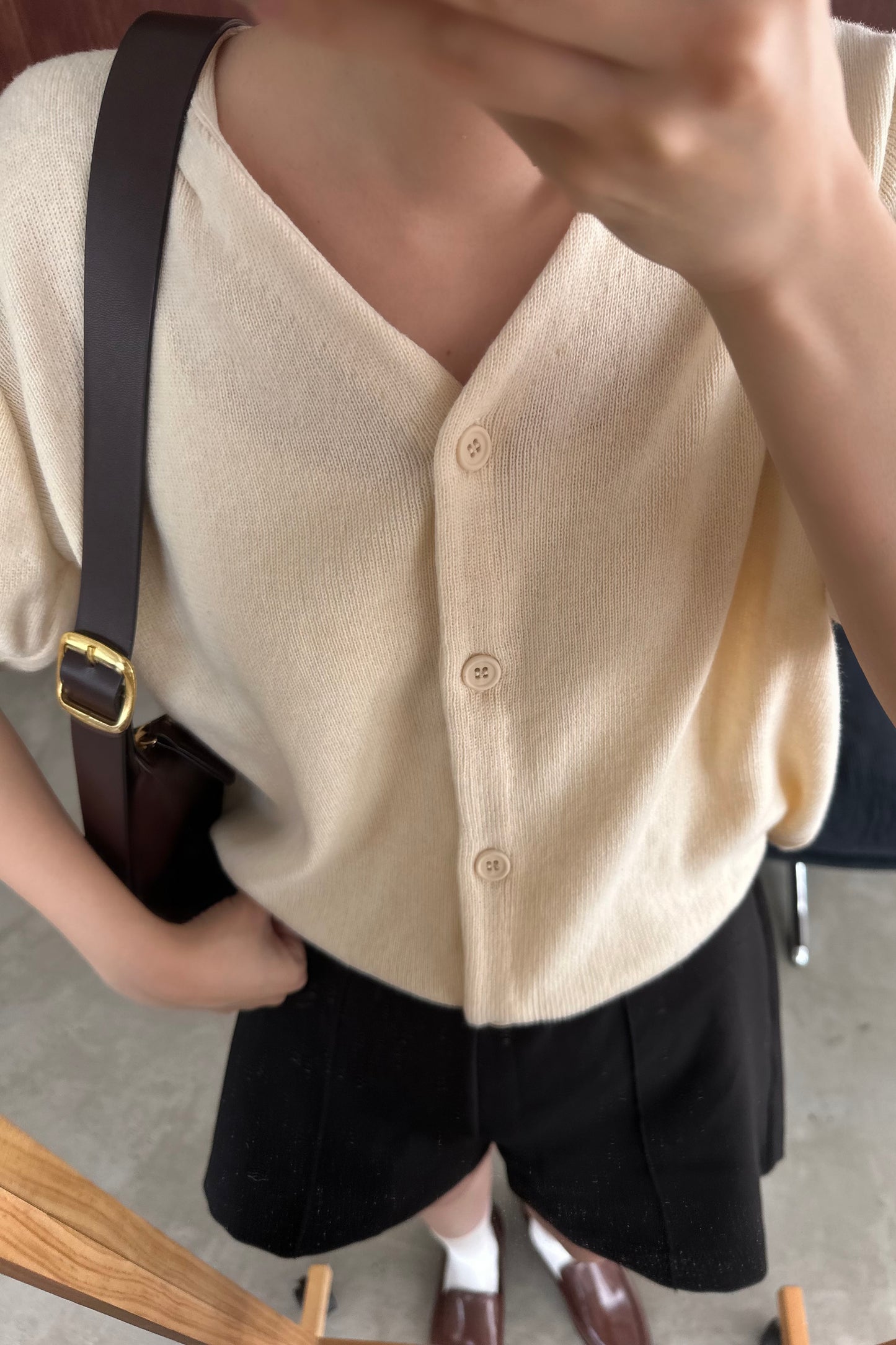 rafu v simple cardigan