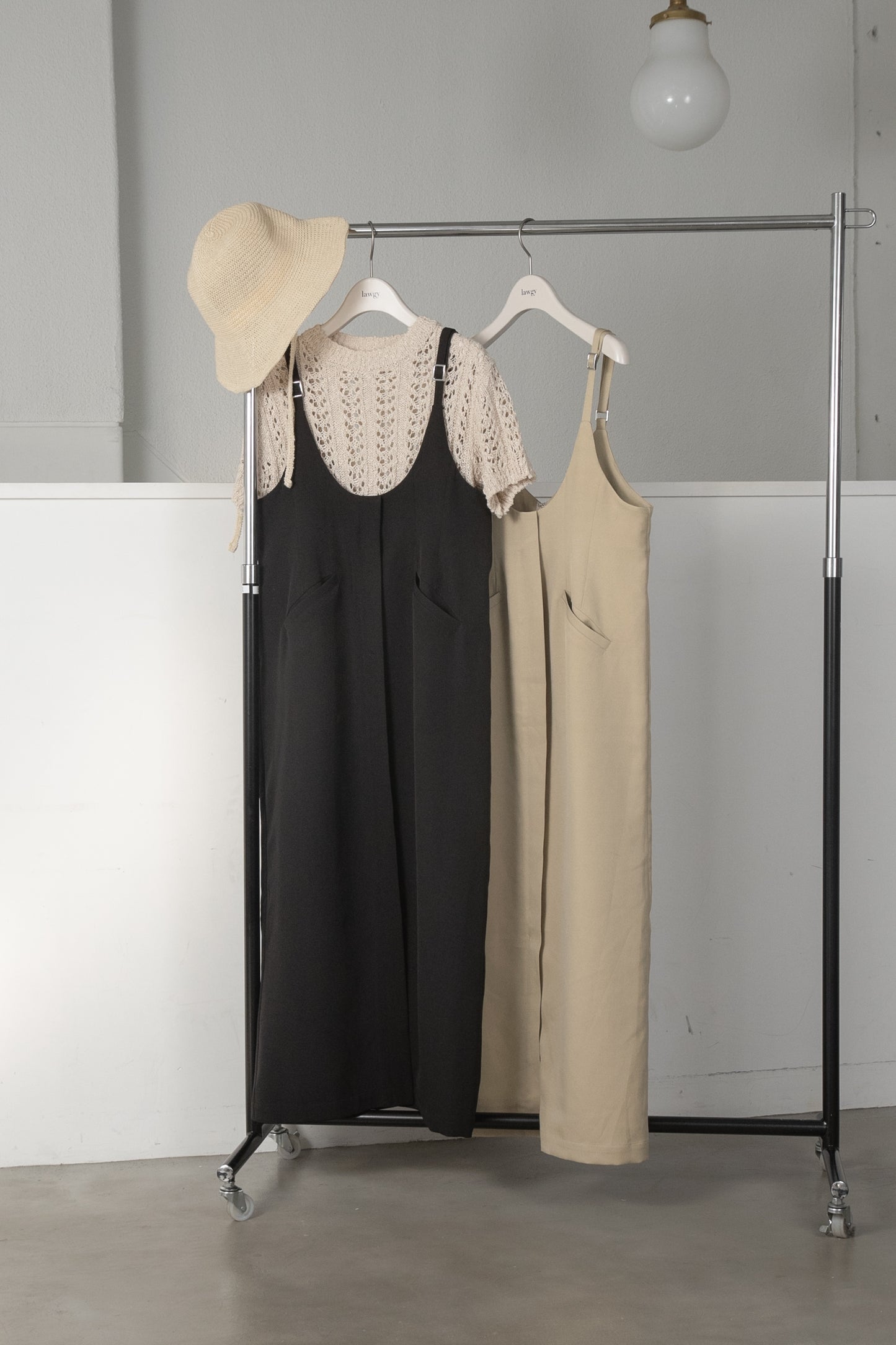 front pocket jumper skirt