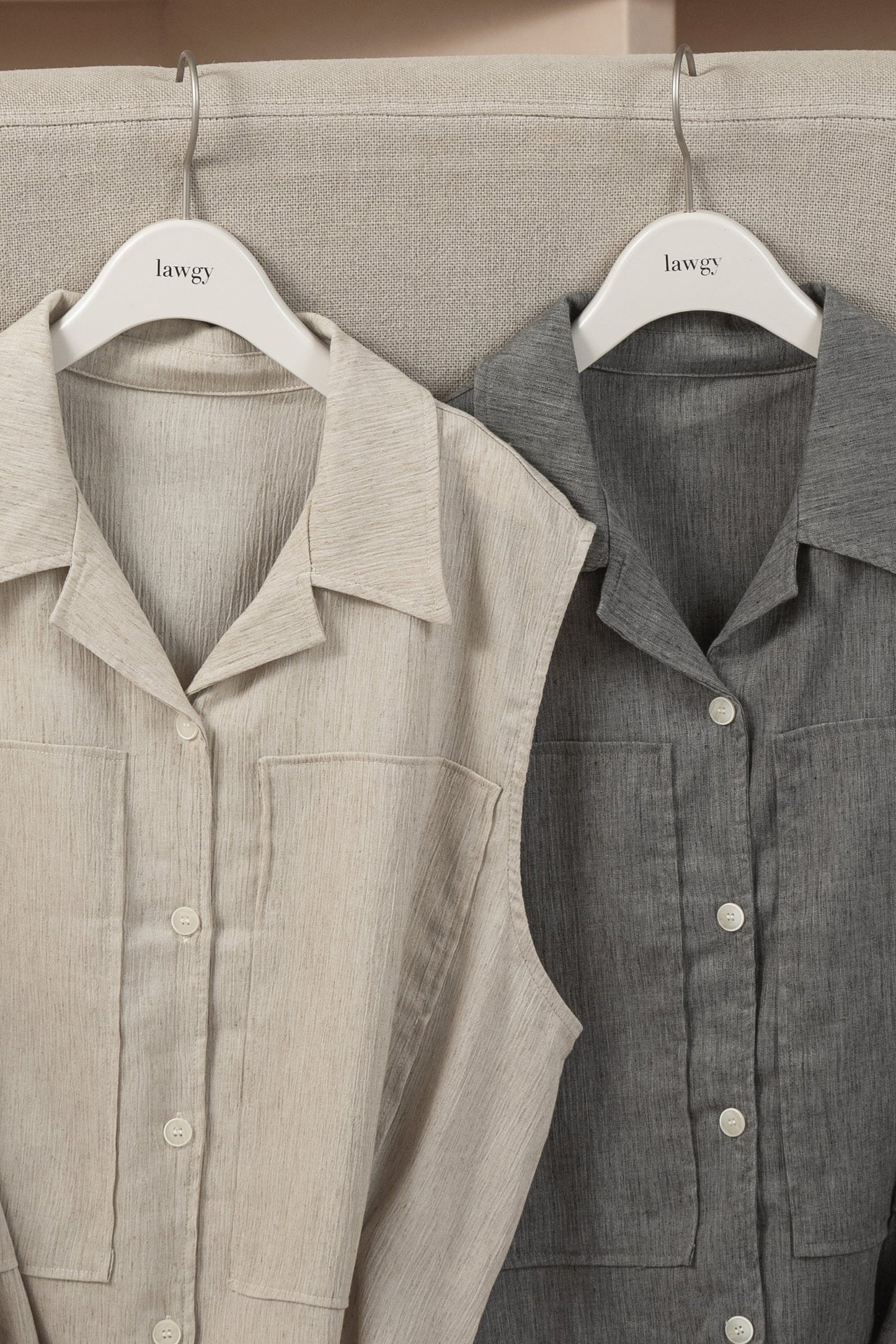 no sleeve blend shirt vest