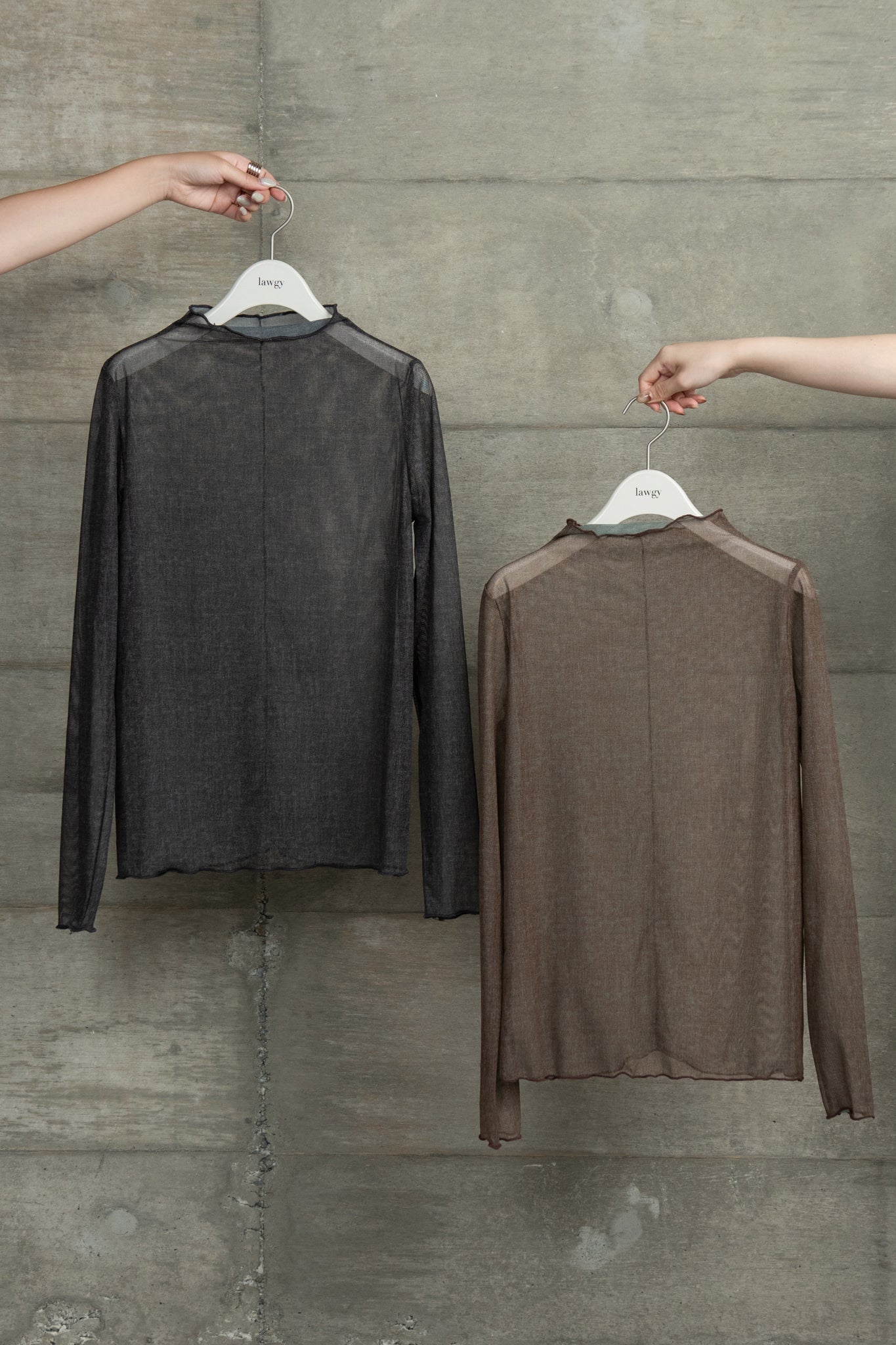 simple sheer tops