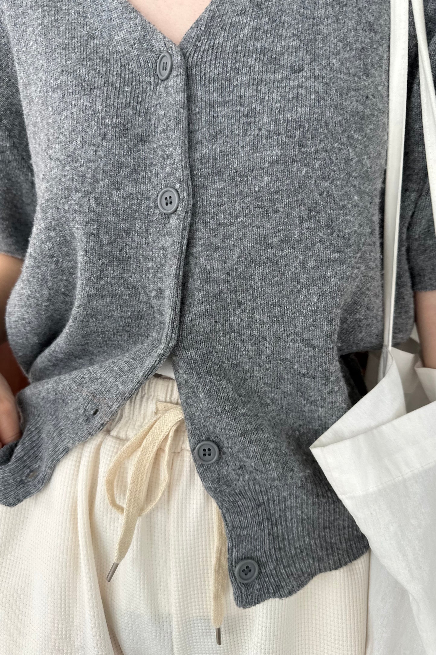 rafu v simple cardigan