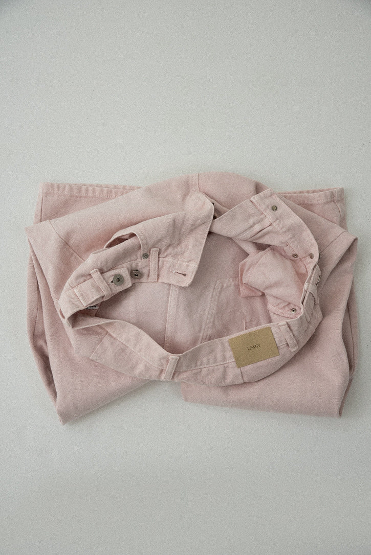 tuck button accent color pants – eim online（エイム オンライン）