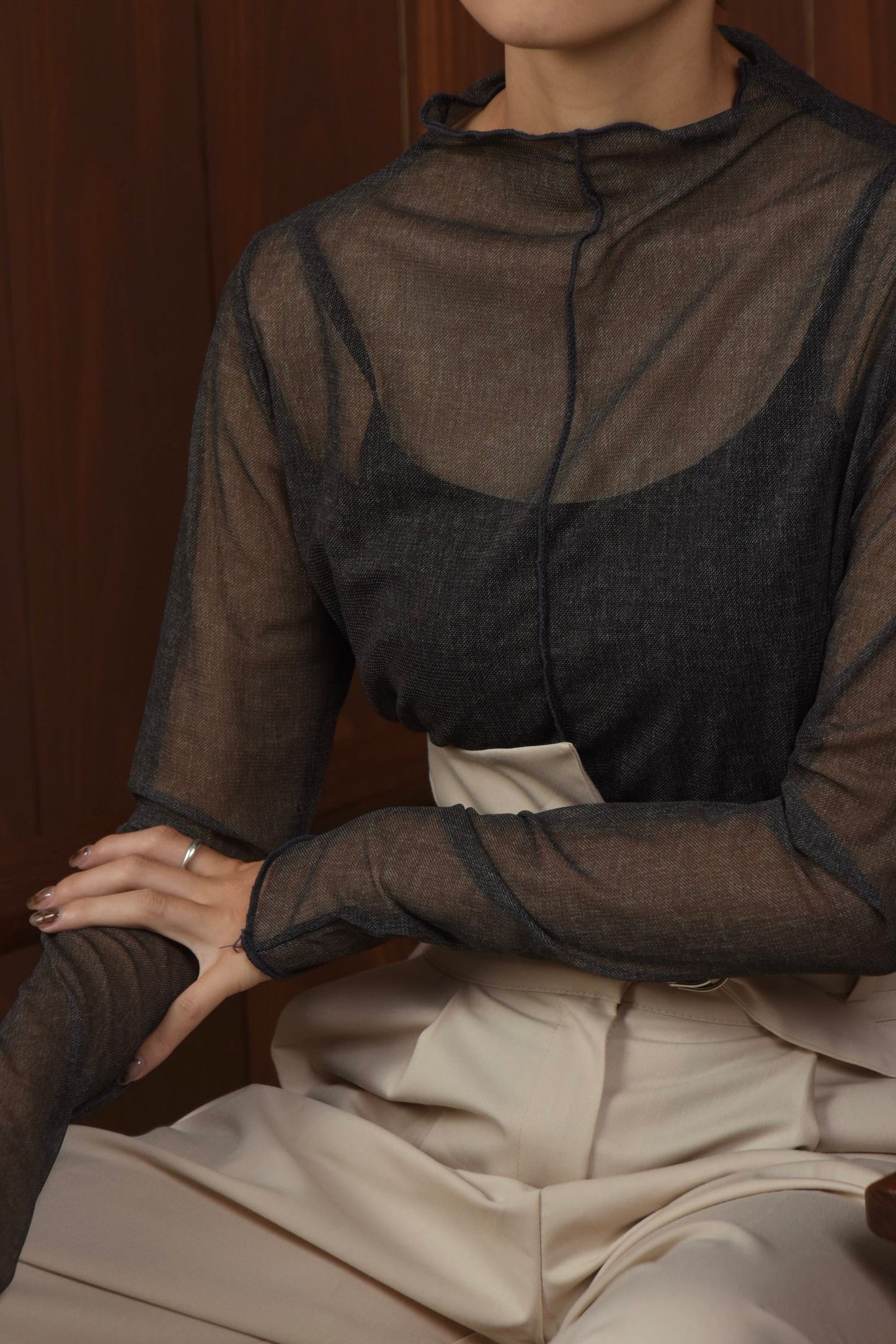 simple sheer tops