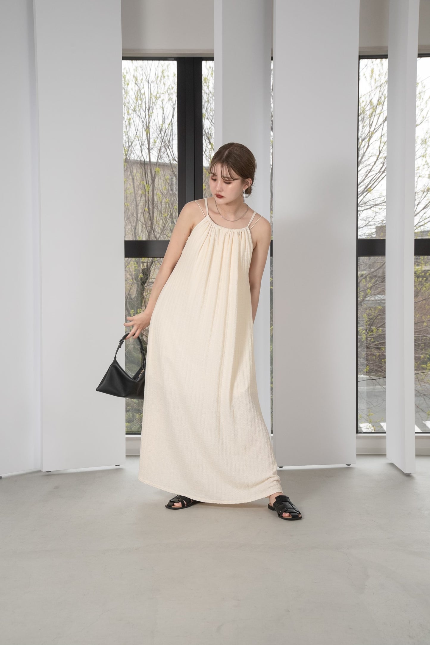 squeeze gather camisole ops