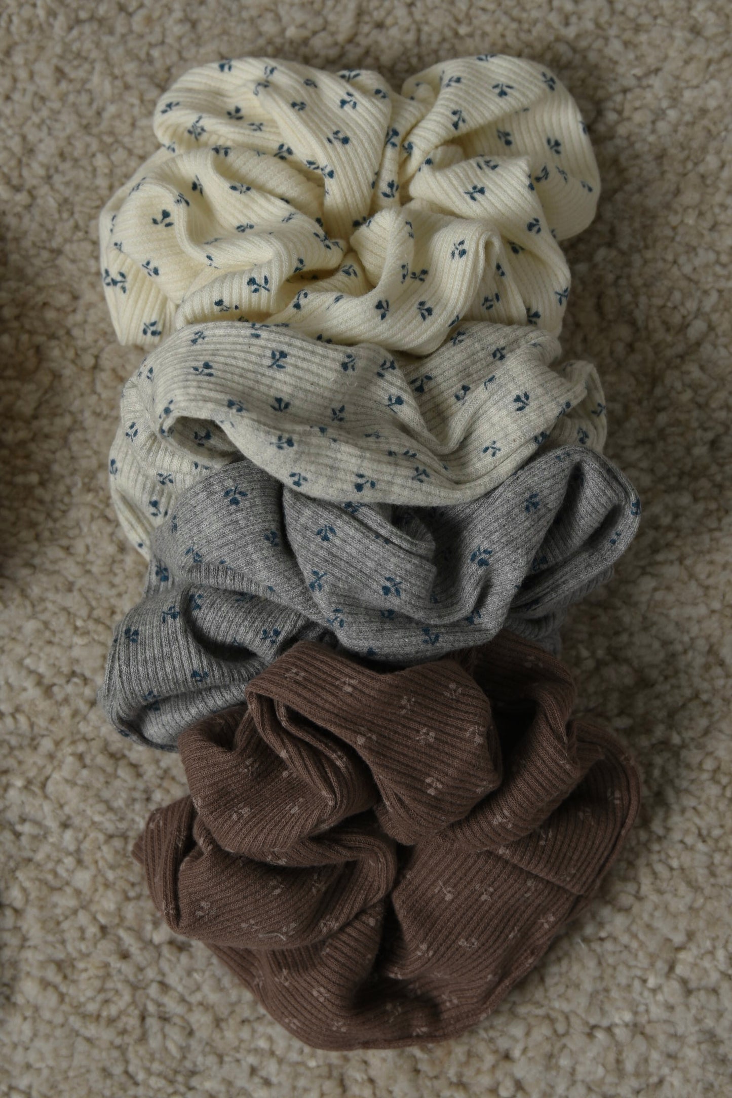 small floral pattern rib shushu