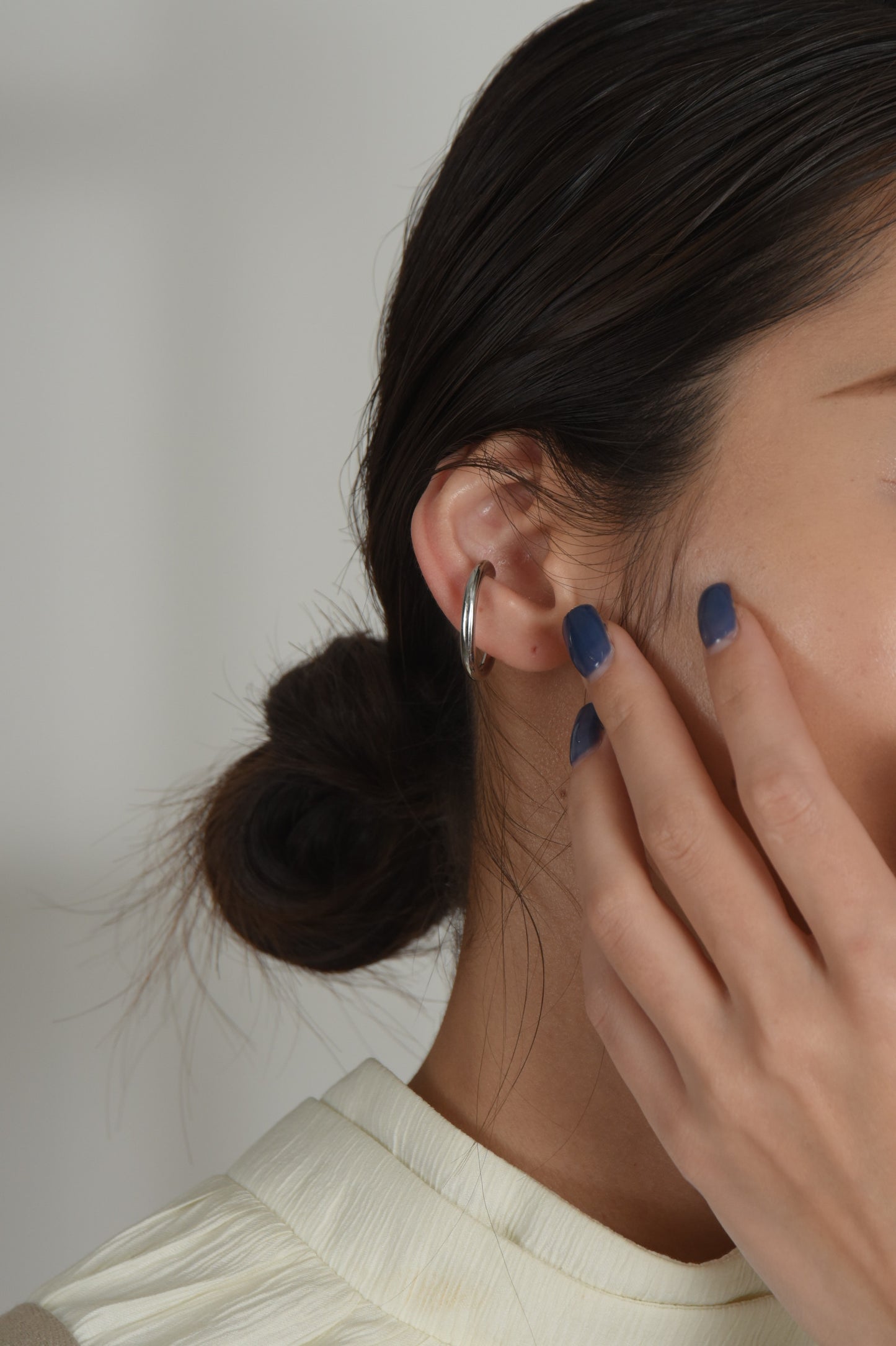 2way cross ear cuff