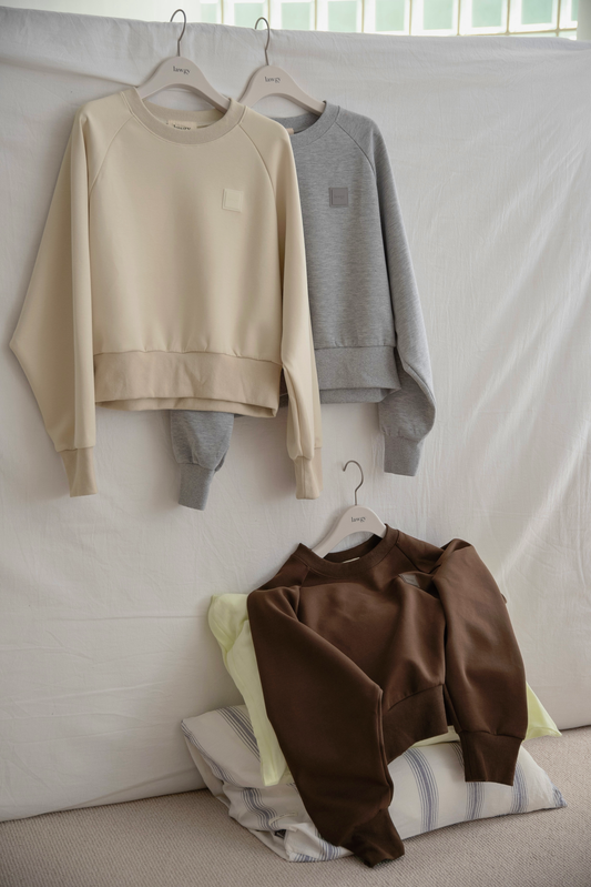 lawgy original logo patch sweat