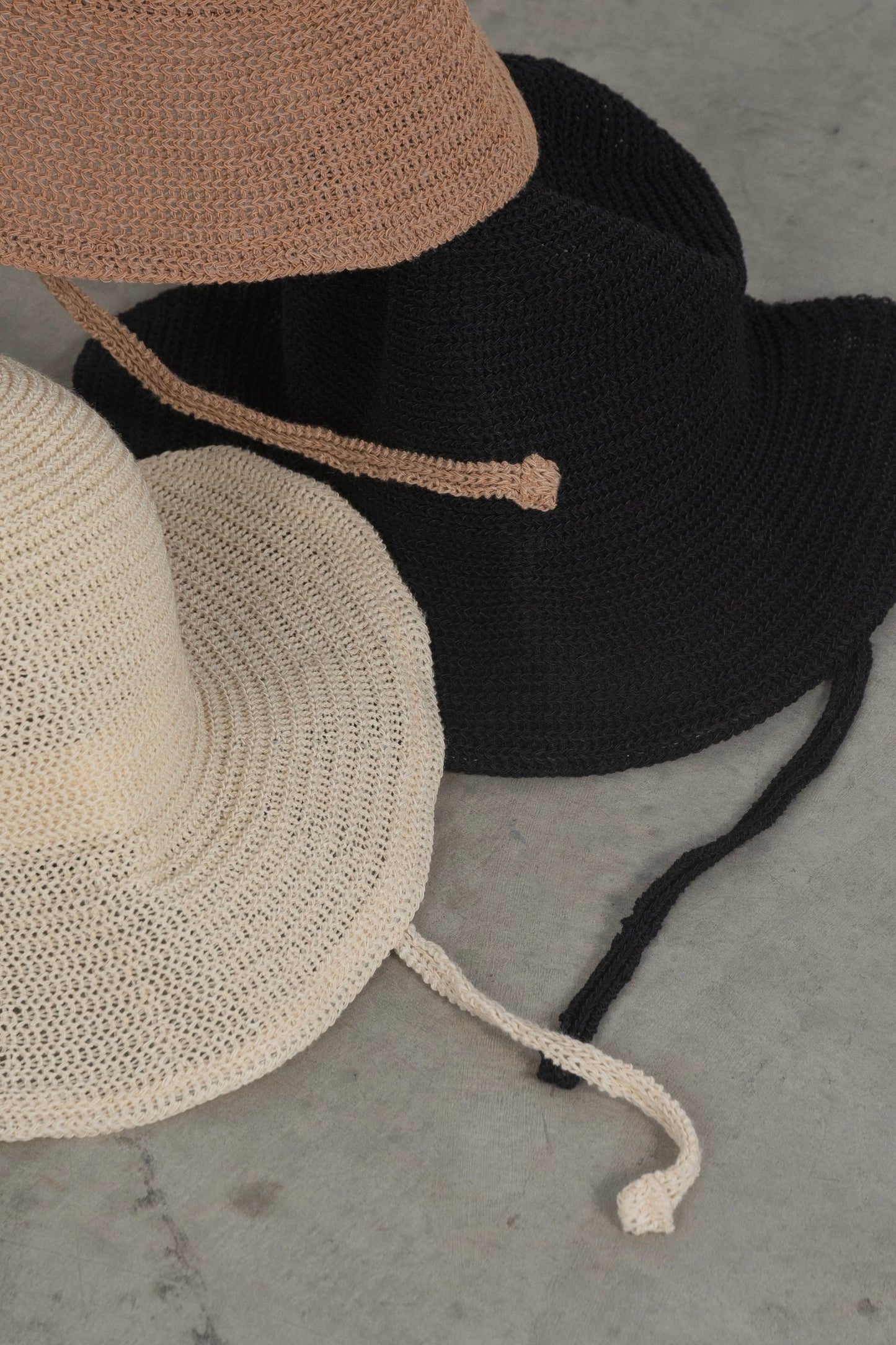 back ribbon straw hat