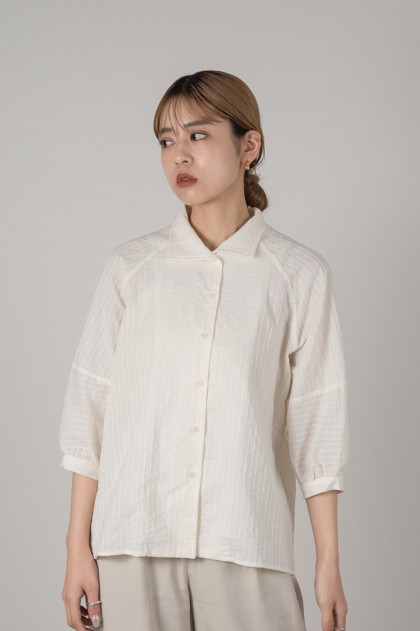 stripe smooth shirt