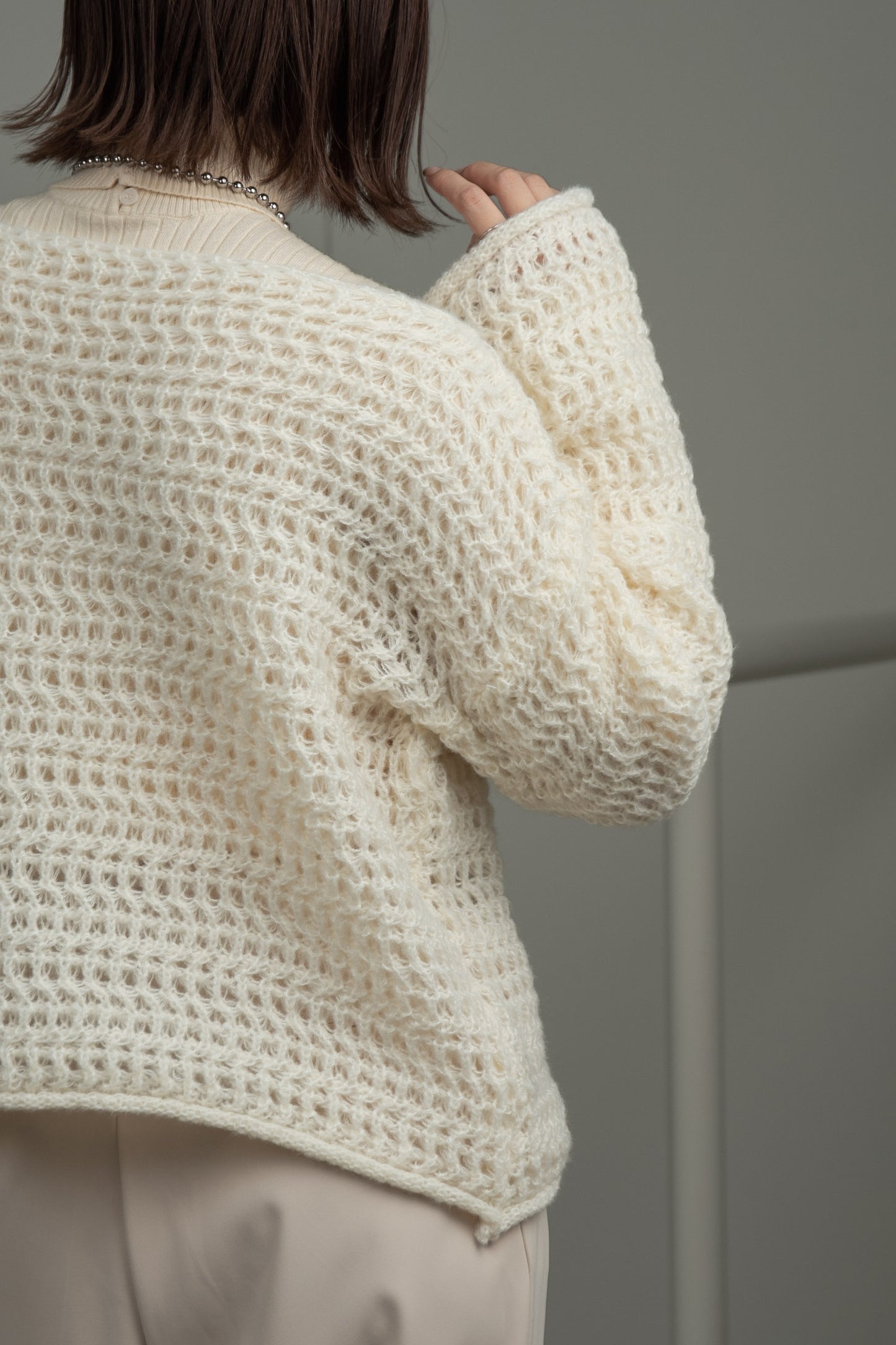 loosely wave knit