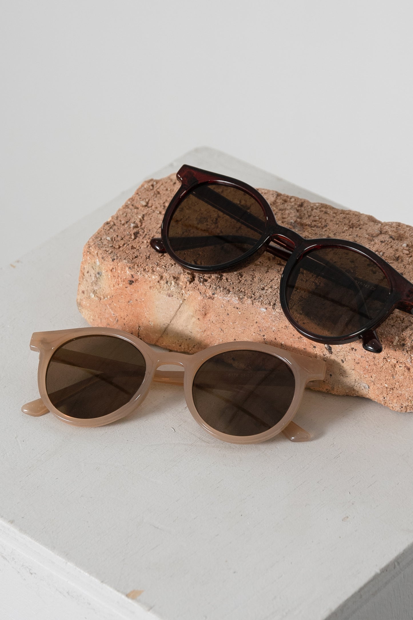 simple sheer sunglasses