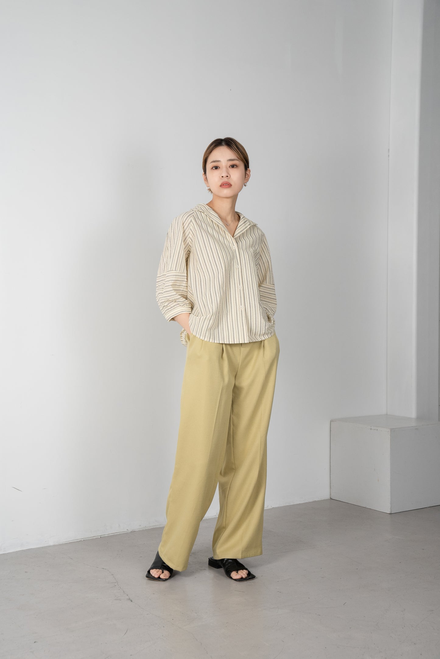 stripe smooth shirt