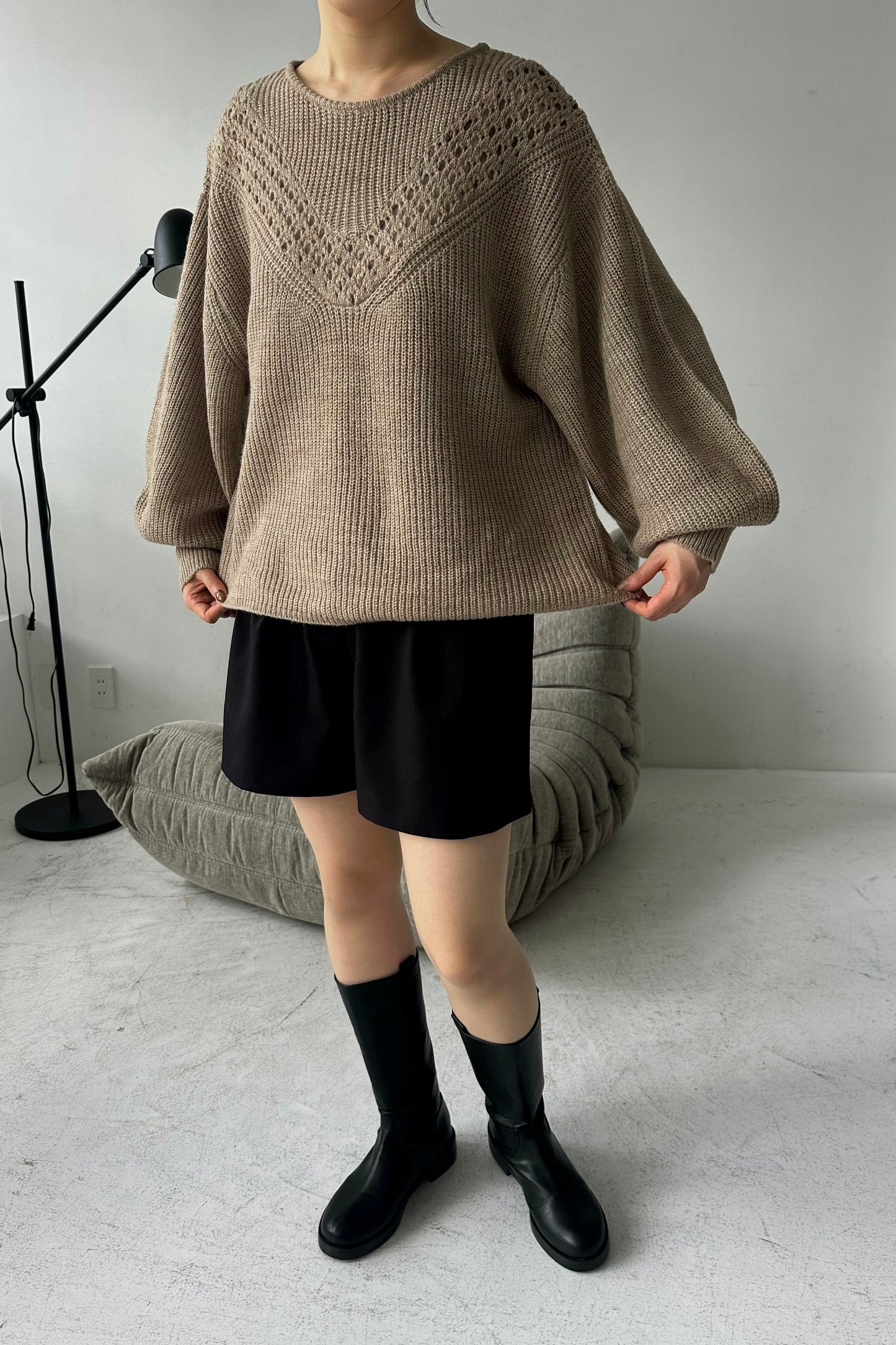 balloon sleeve crochet design knit