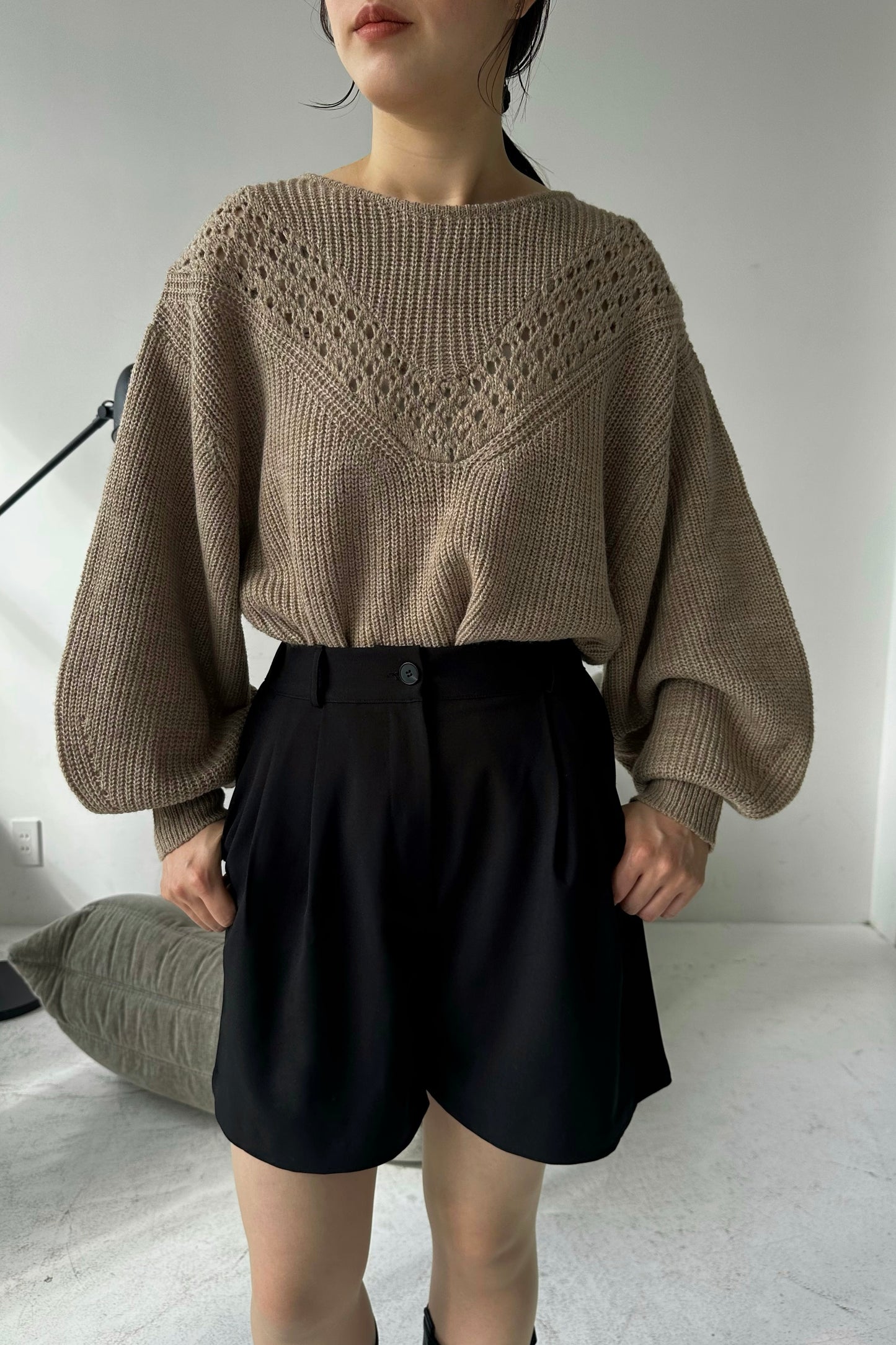 balloon sleeve crochet design knit