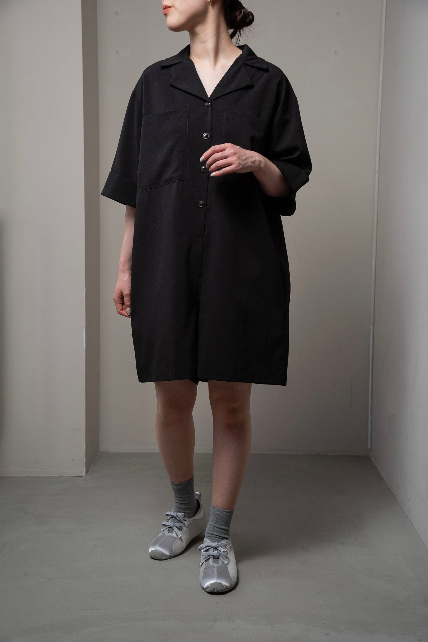 loose big pocket rompers