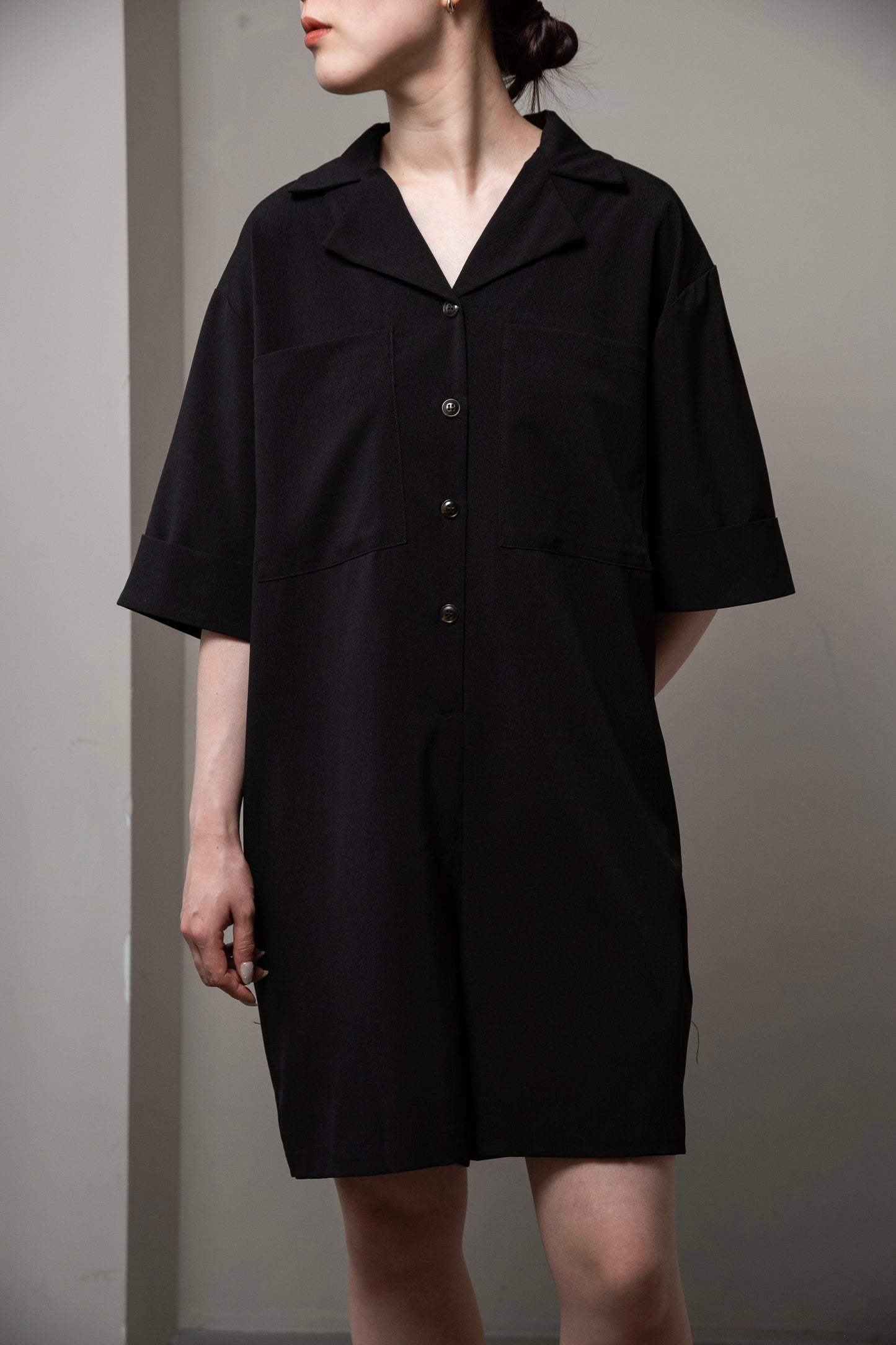 loose big pocket rompers