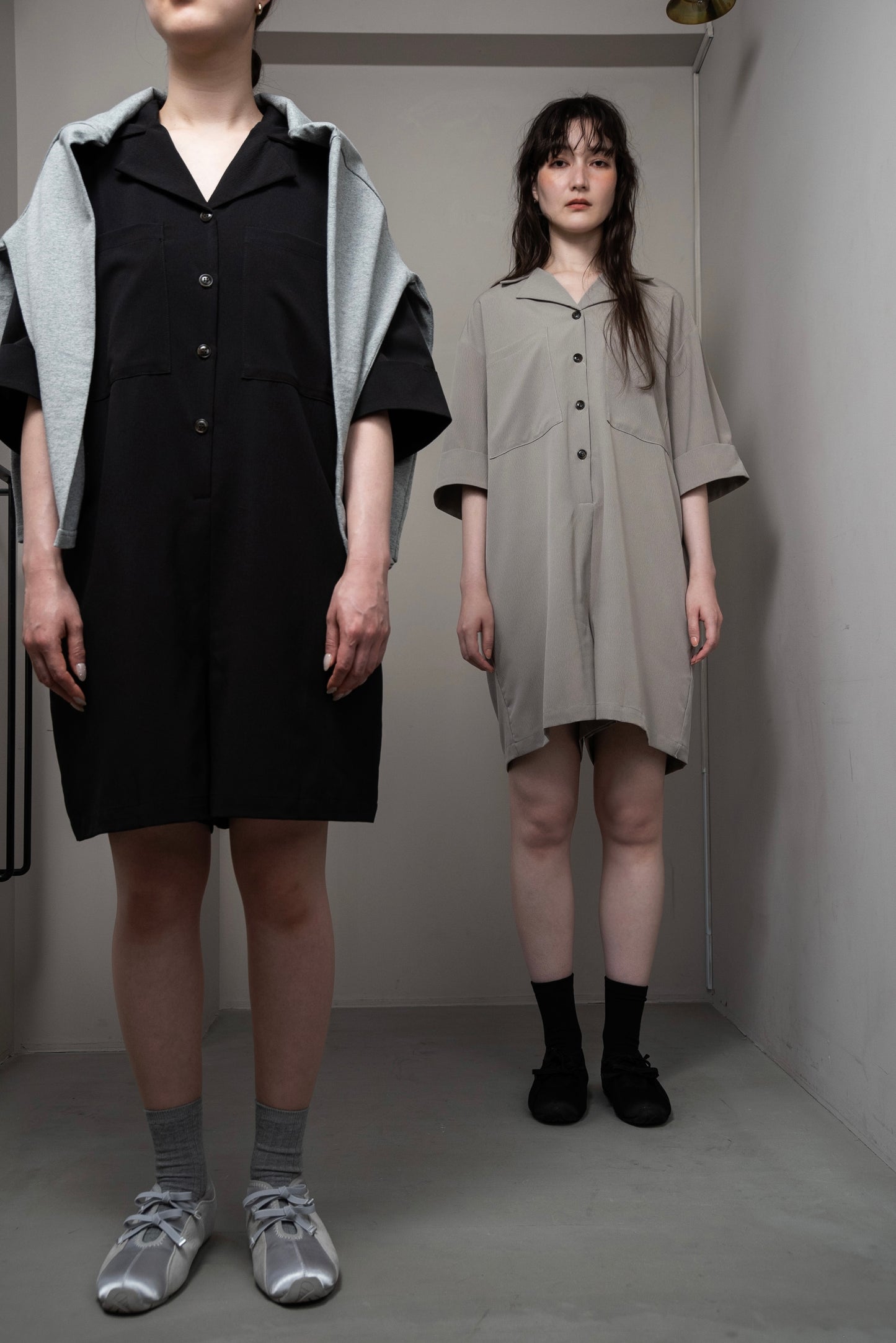loose big pocket rompers