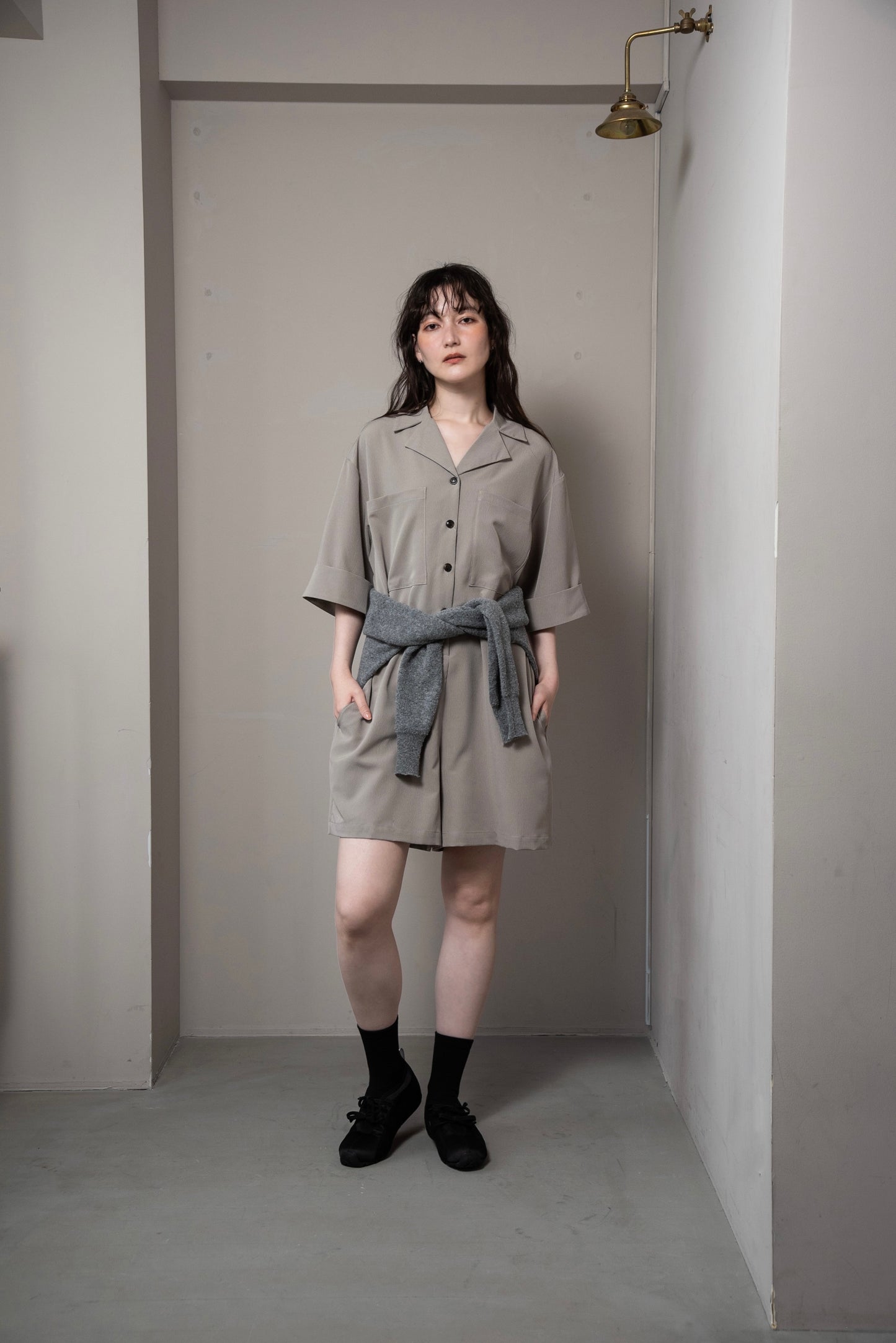 loose big pocket rompers