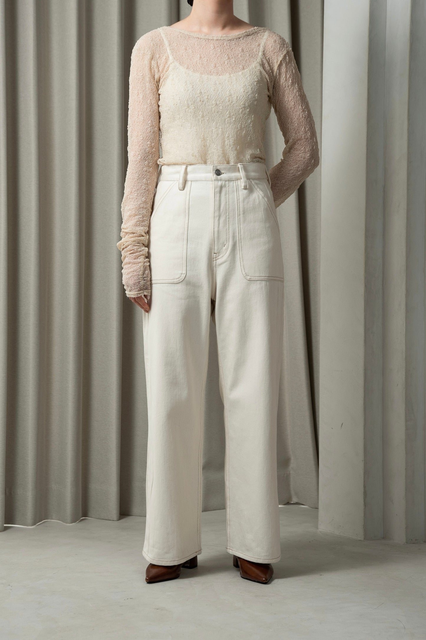 nuance wave lawgy patch denim