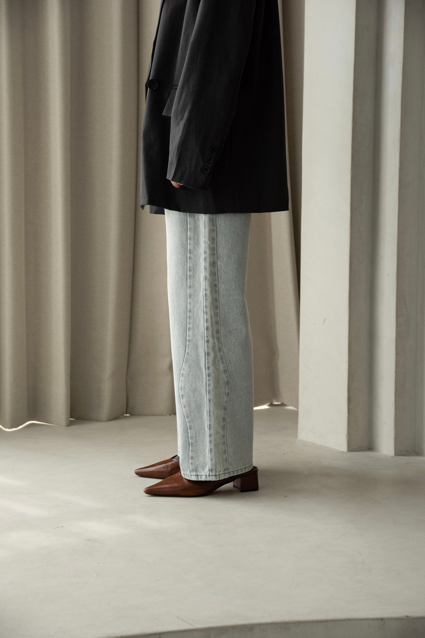 nuance wave lawgy patch denim
