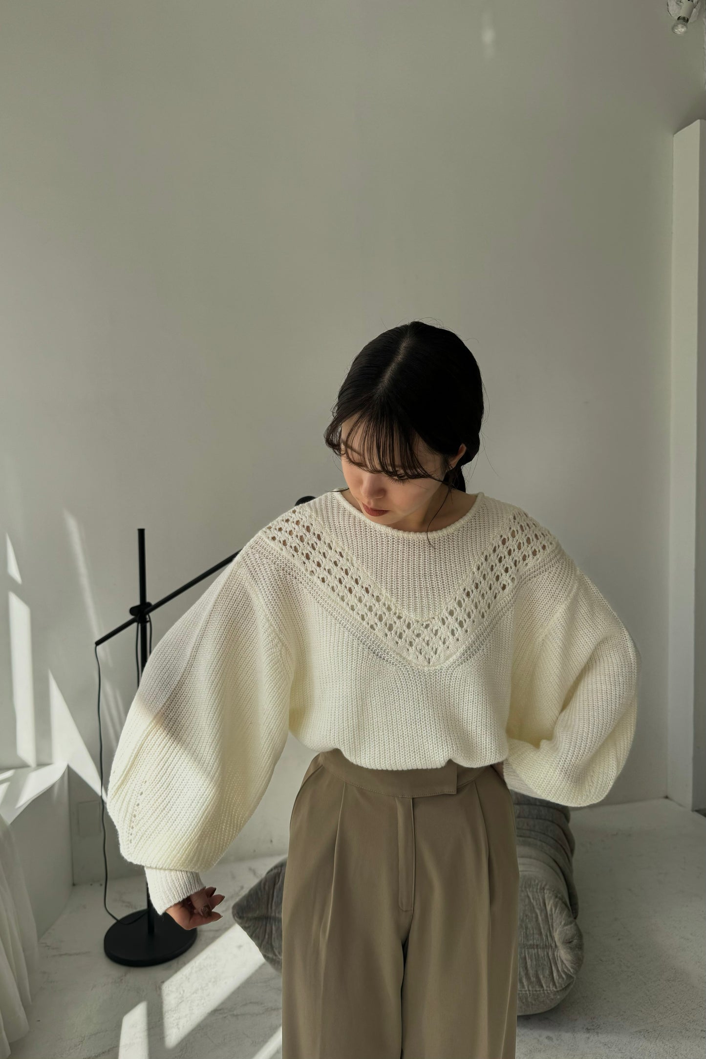 balloon sleeve crochet design knit