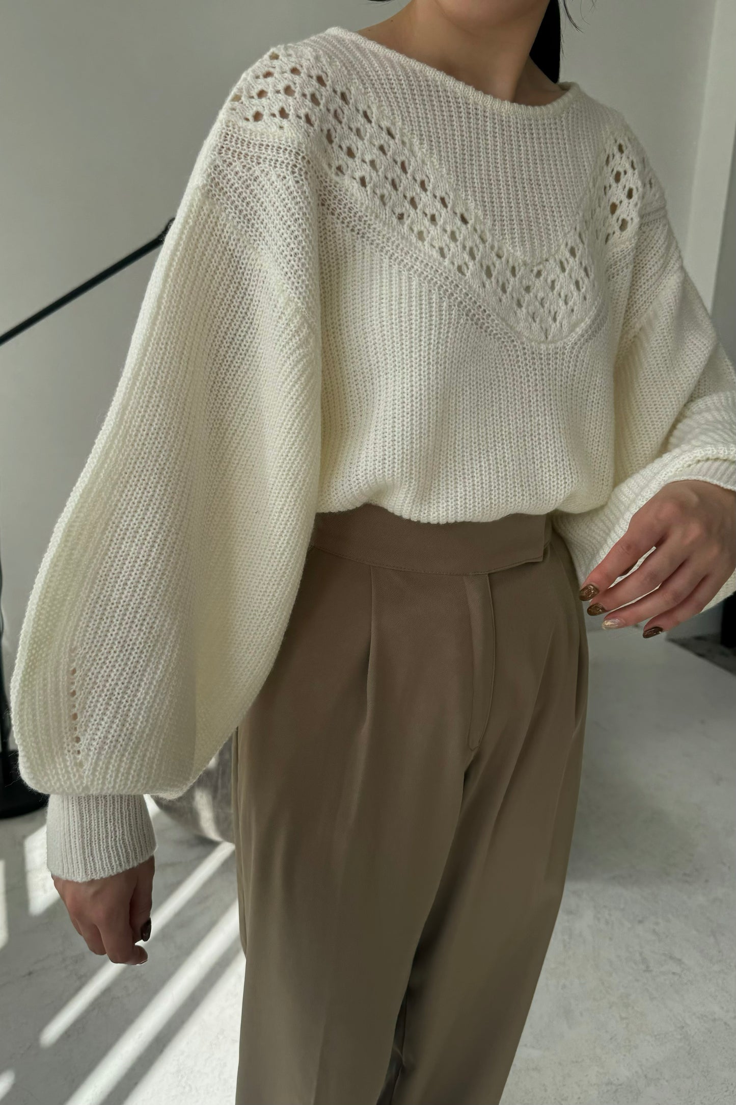 balloon sleeve crochet design knit