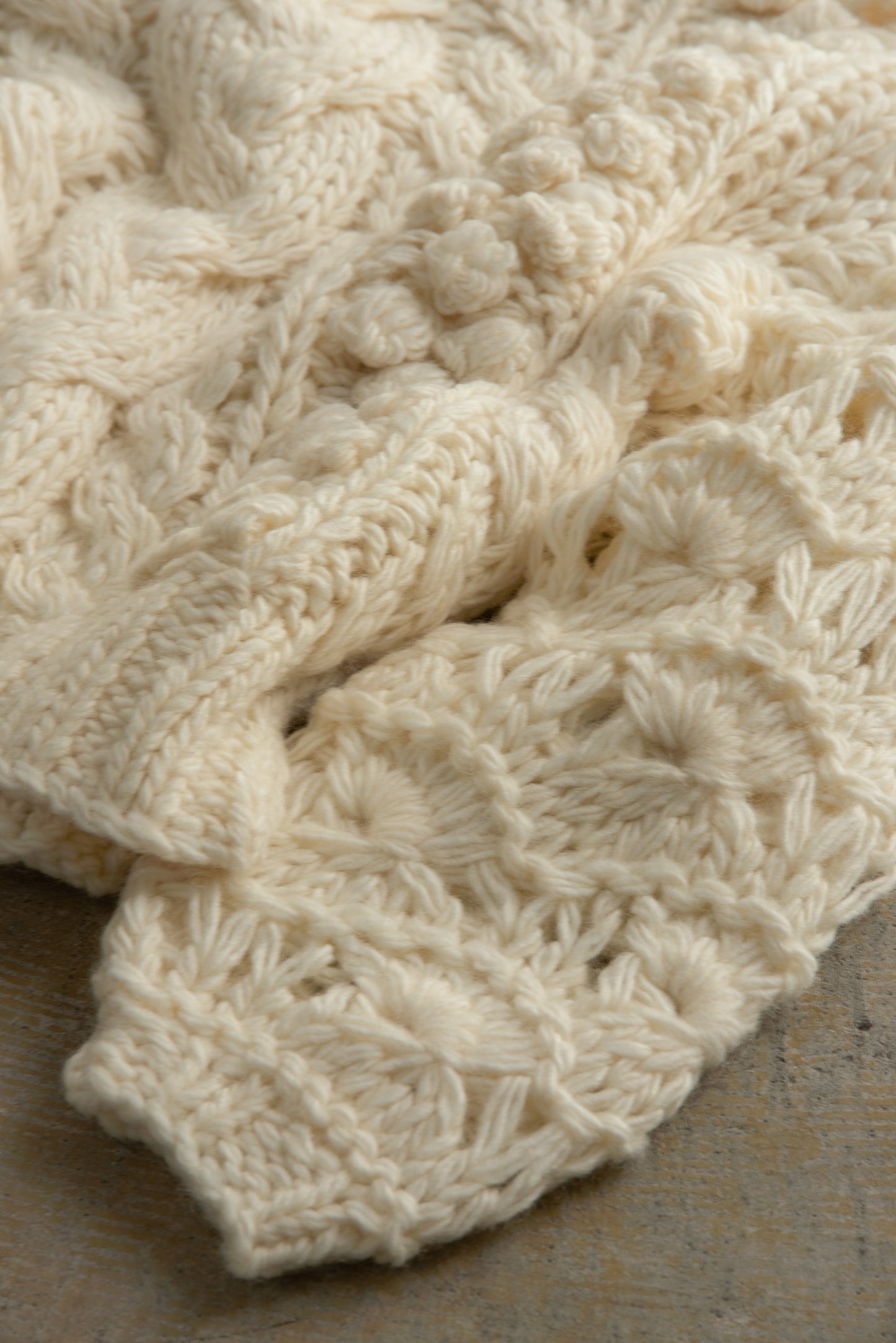 pokopoko pattern handmade knit