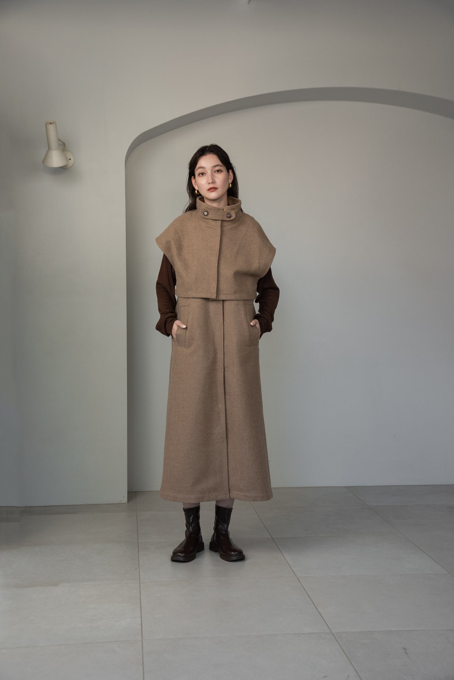 arrange design vest outer