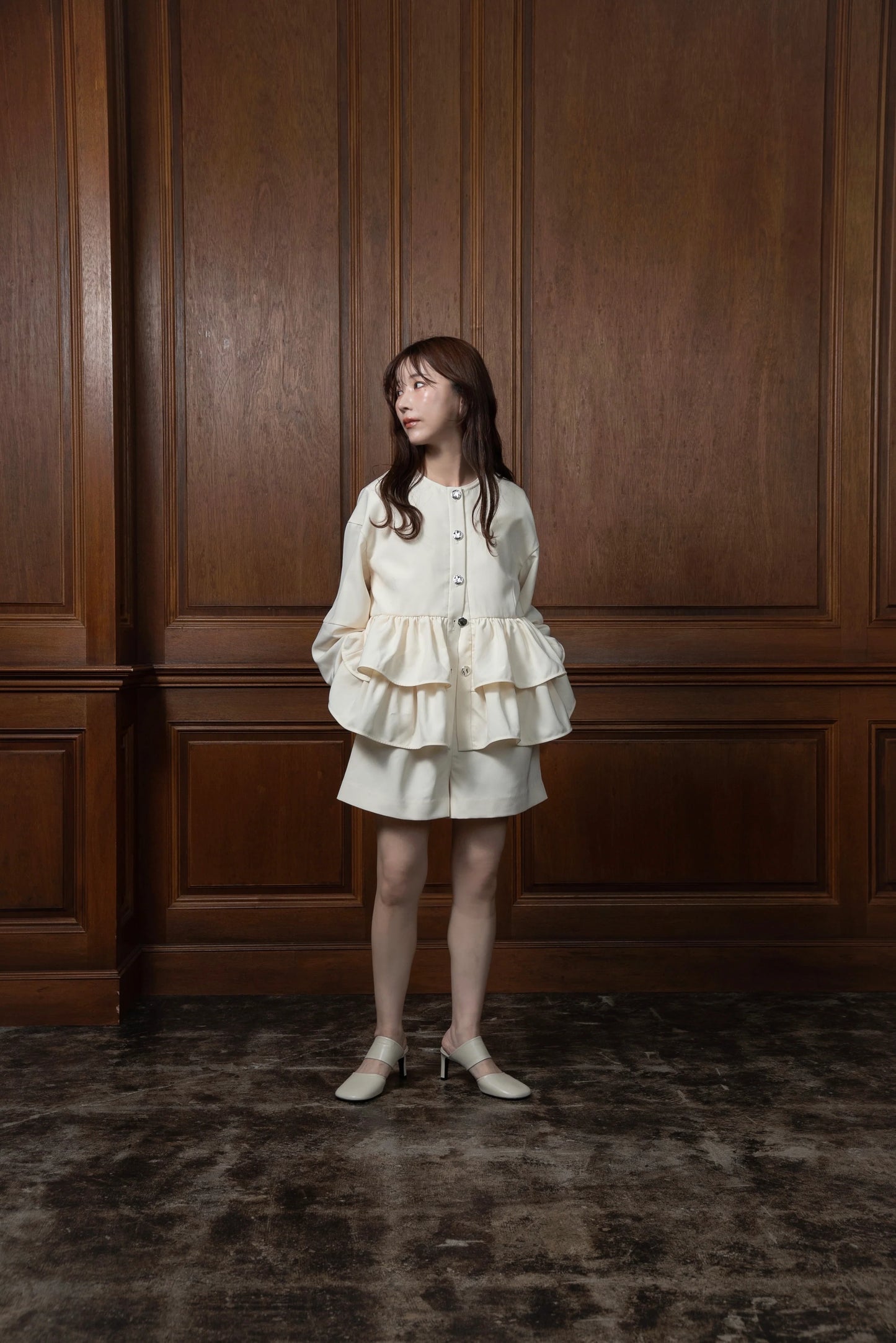 double frill jacket