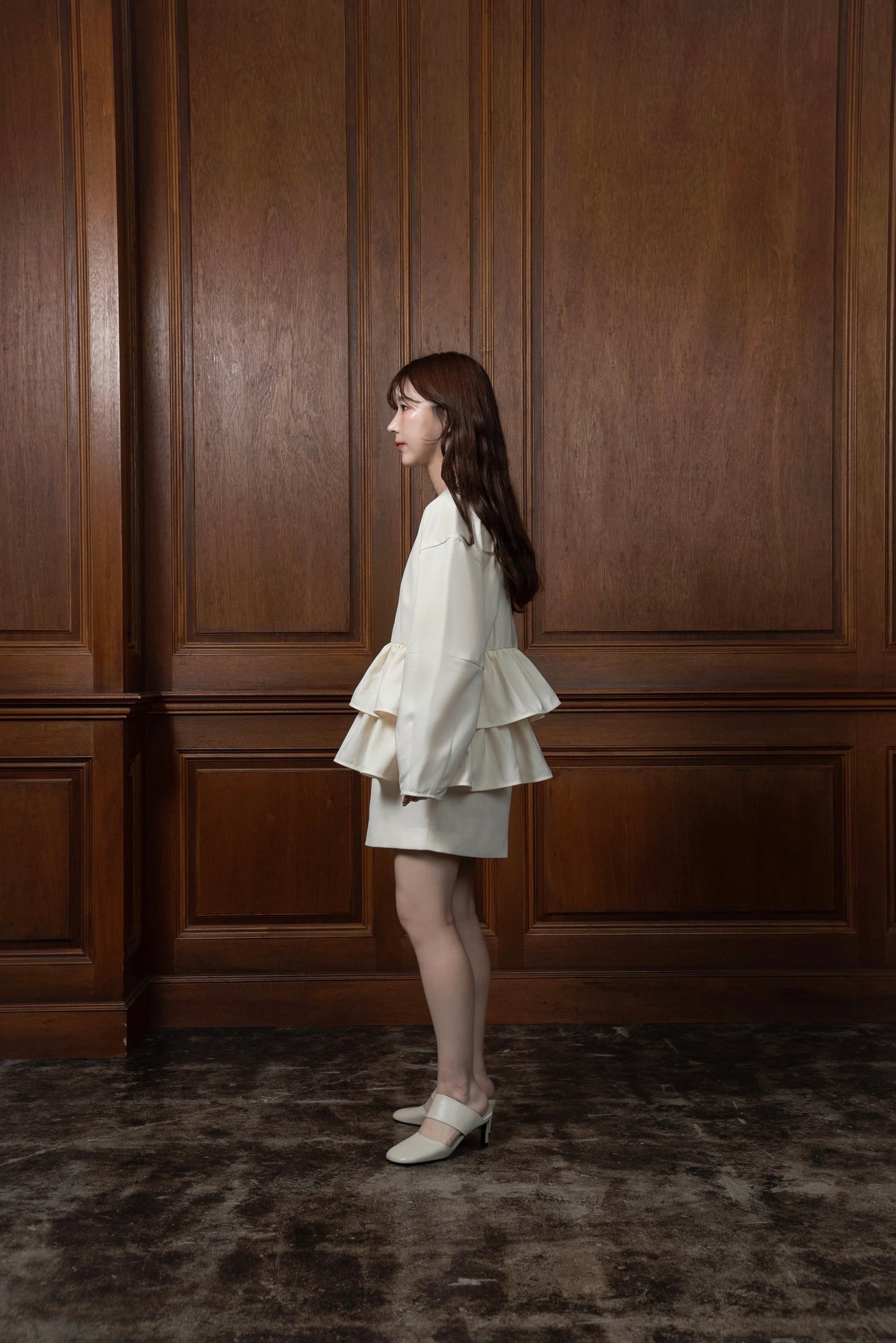 double frill jacket