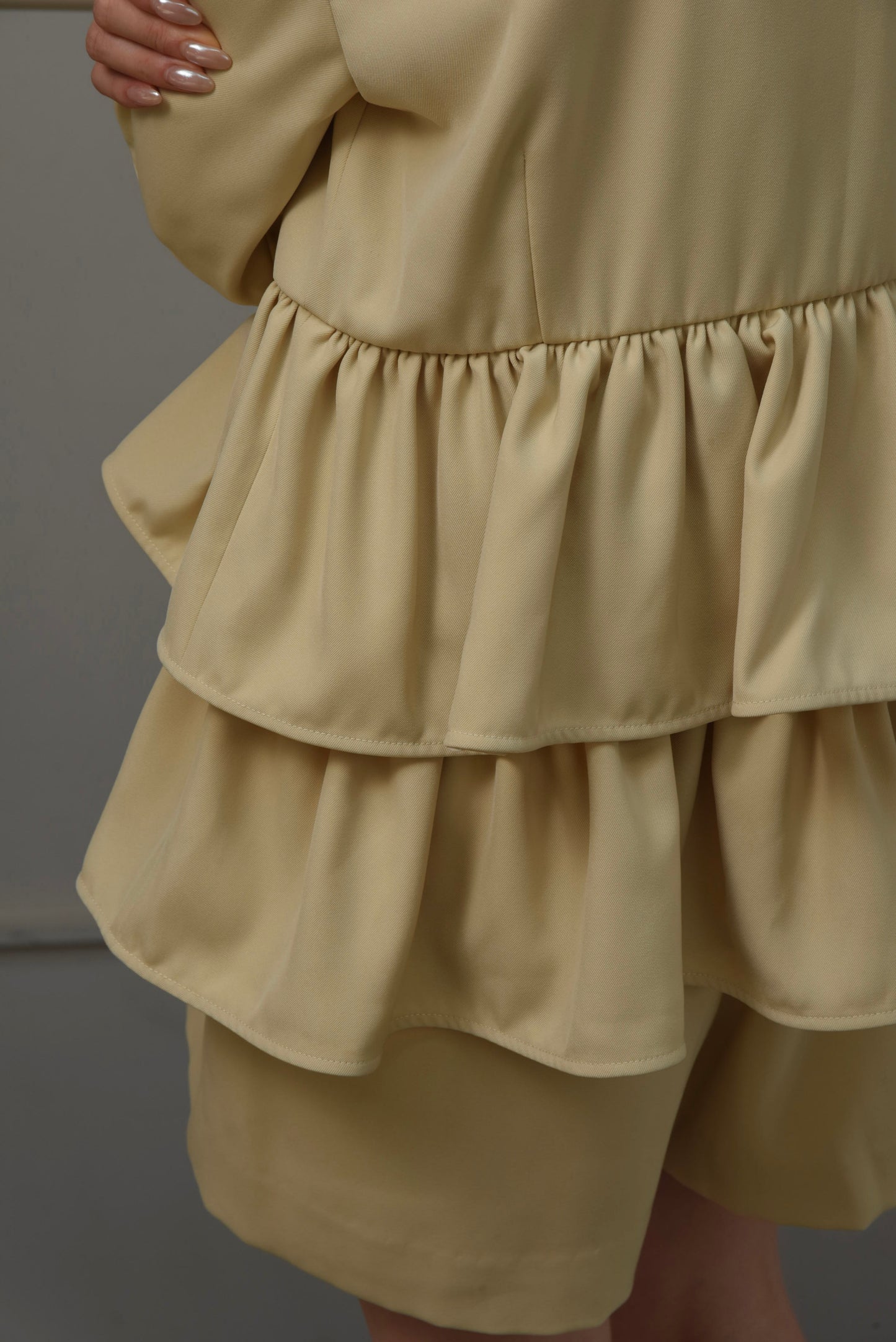 double frill jacket