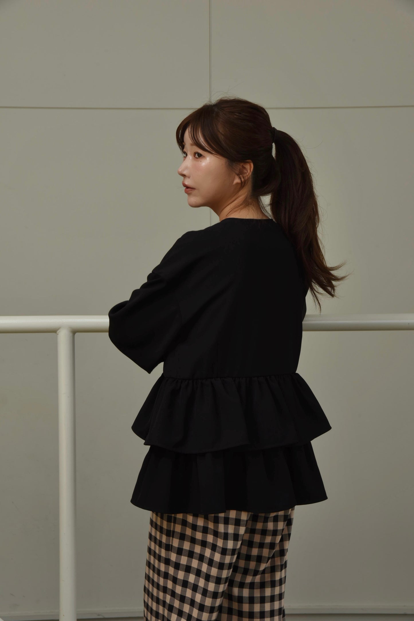 double frill jacket