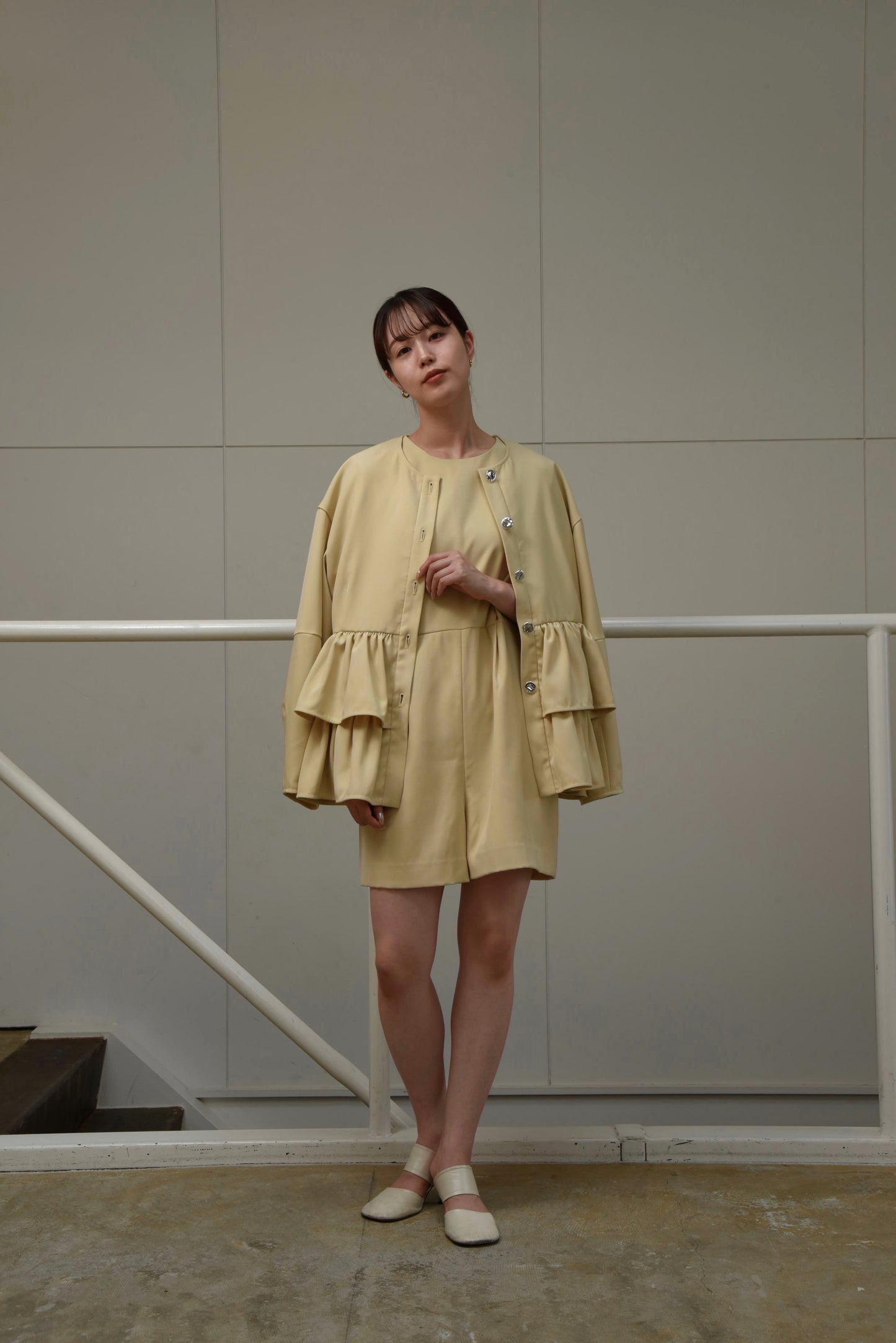 double frill jacket